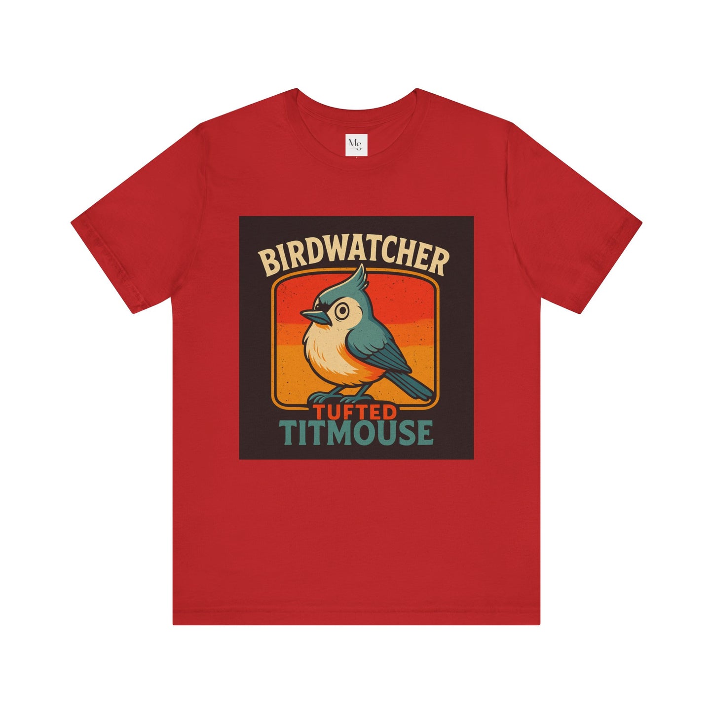 Tufted Titmouse Birdwatching T-Shirt β Cute Bird Lover Tee | Nature-Inspired Gift for Birders | Unisex Birding Shirt