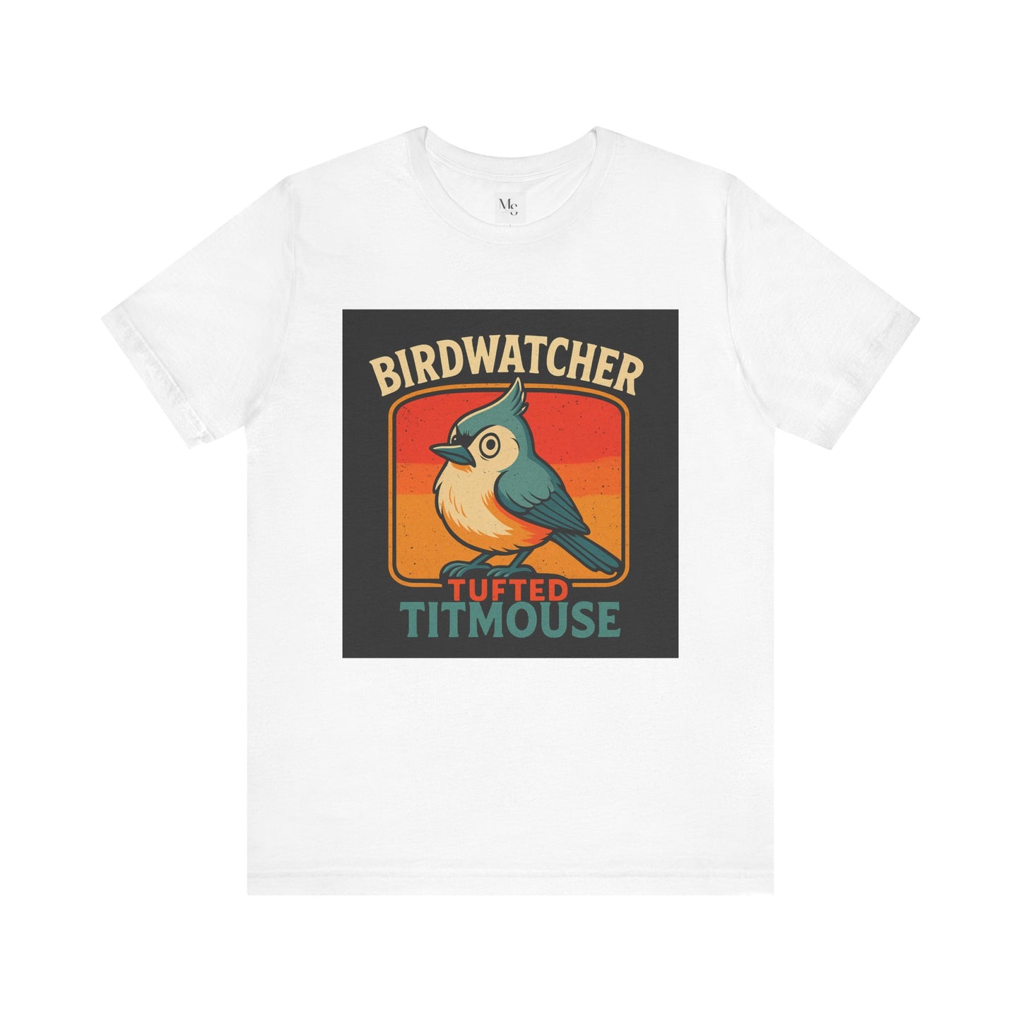 Tufted Titmouse Birdwatching T-Shirt β Cute Bird Lover Tee | Nature-Inspired Gift for Birders | Unisex Birding Shirt