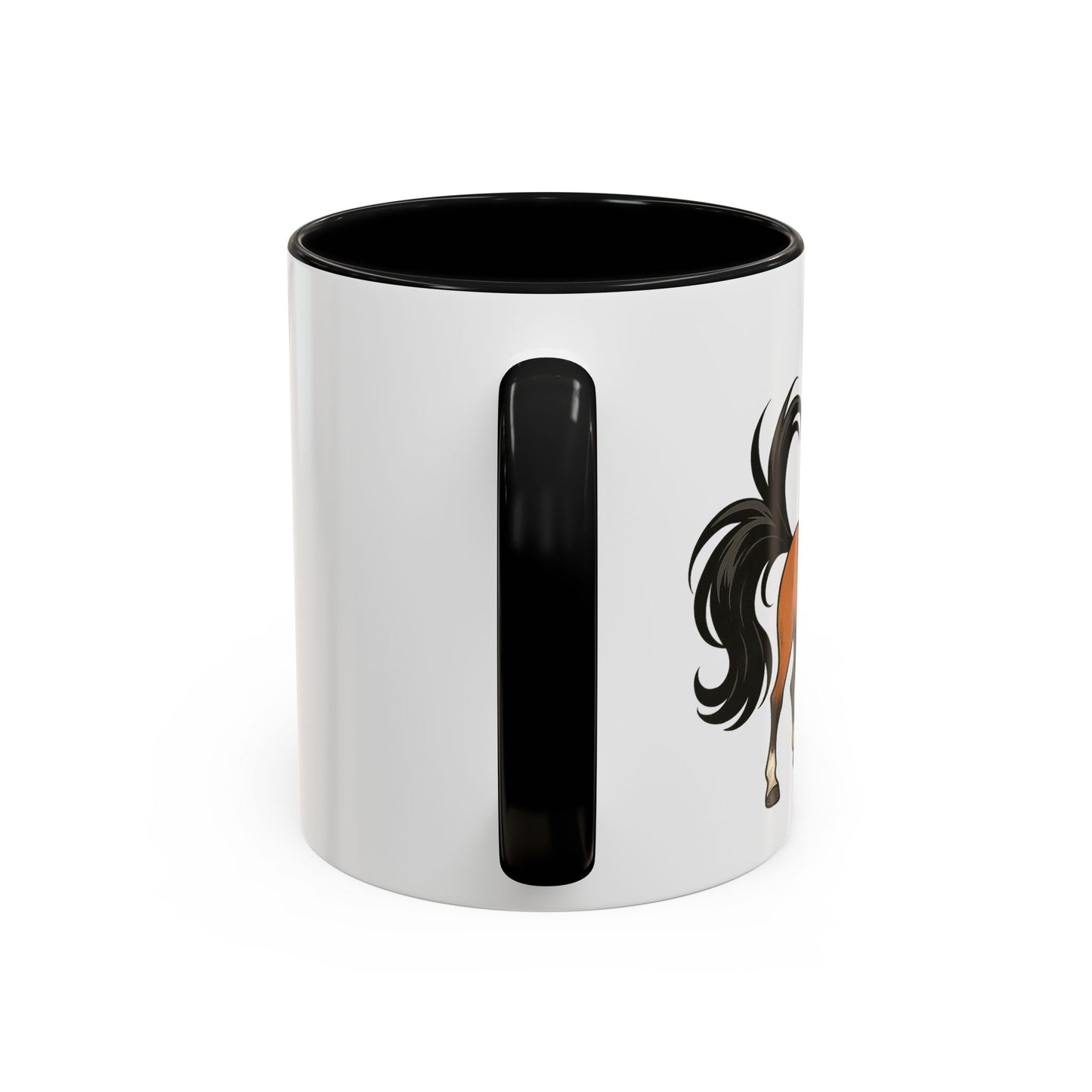 Arabian Beauty Horse Accent Coffee Mug - Perfect Gift for Horse Lovers, Equestrian Decor, Unique Animal Lover Mug, Tea Cups