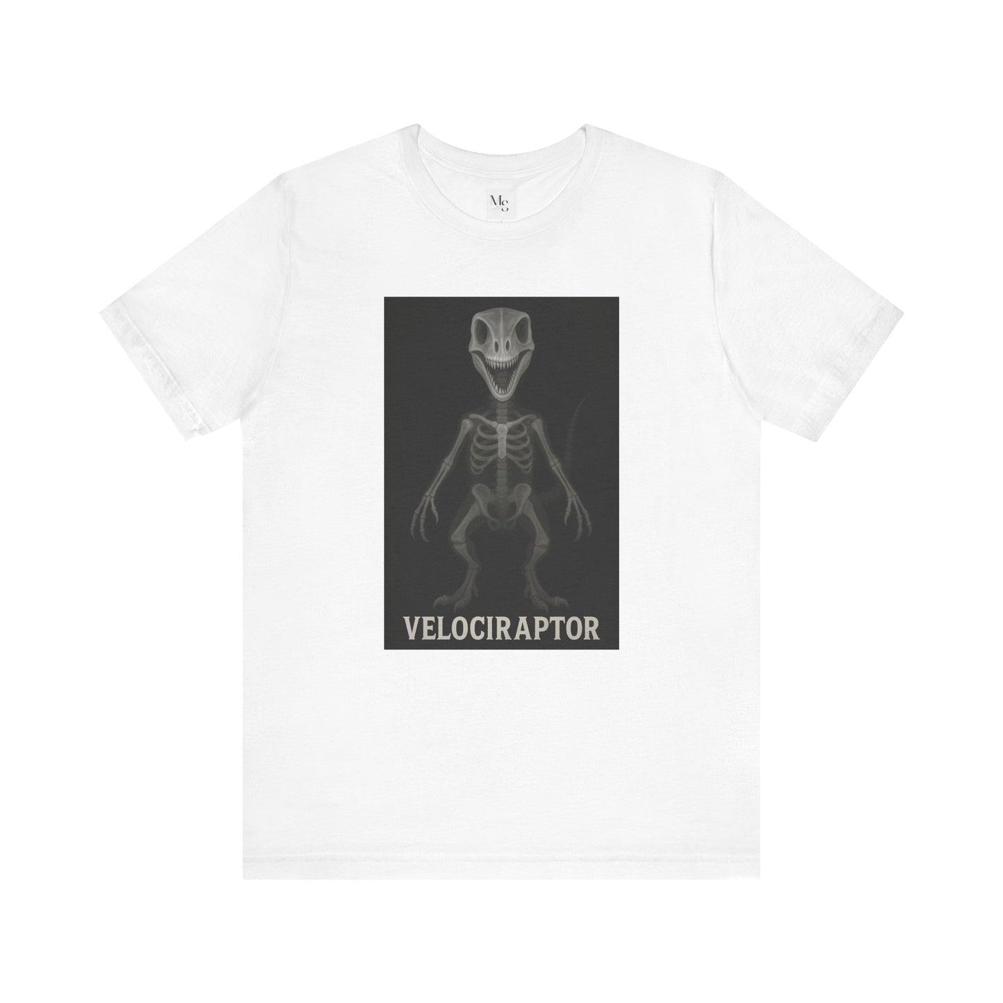 Velociraptor X-ray dinosaur tee