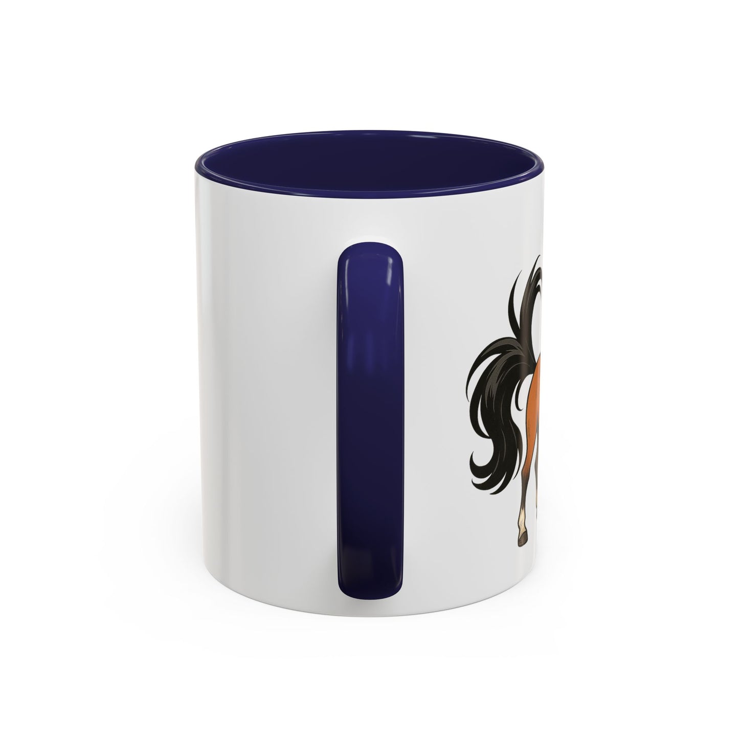 Arabian Beauty Horse Accent Coffee Mug - Perfect Gift for Horse Lovers, Equestrian Decor, Unique Animal Lover Mug, Tea Cups