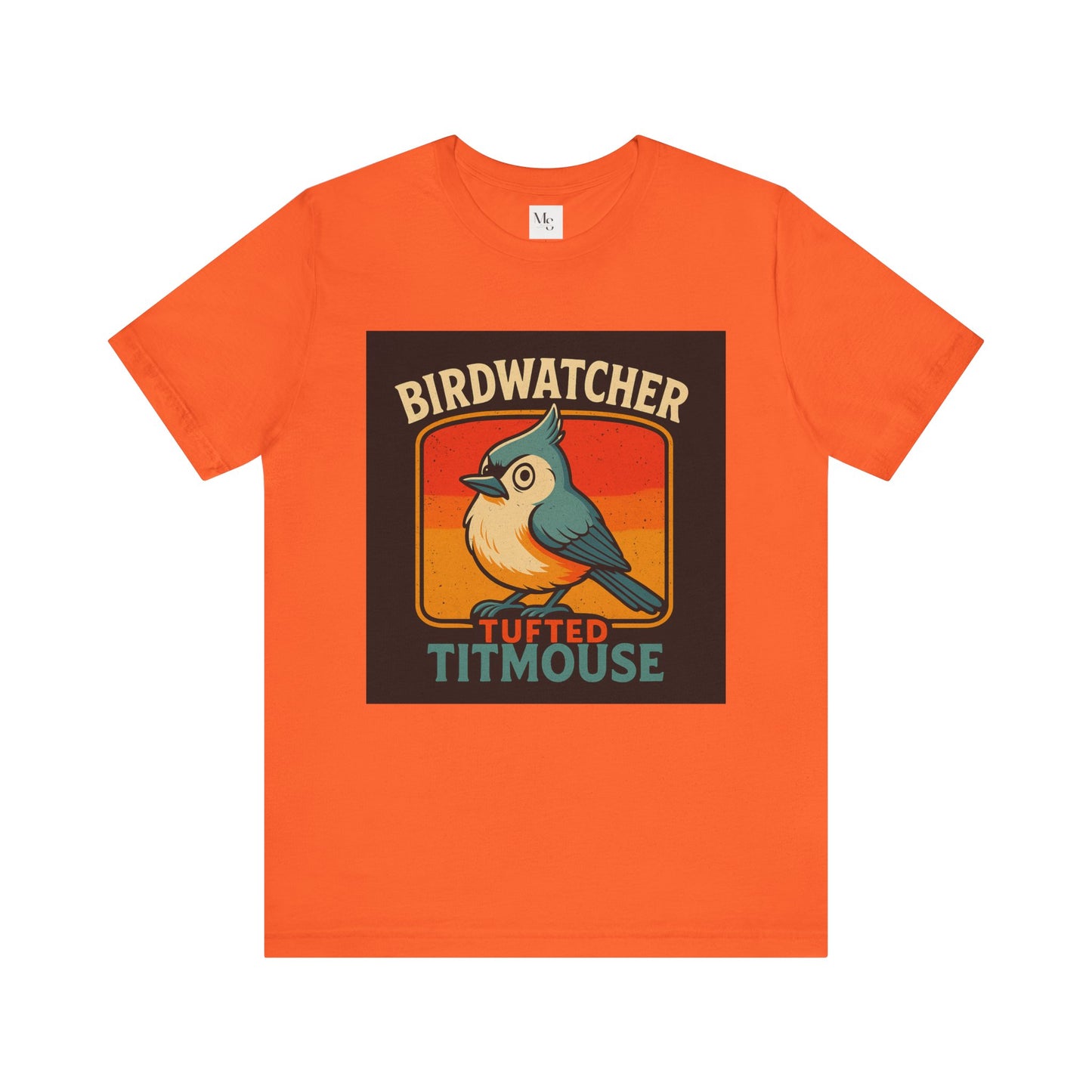 Tufted Titmouse Birdwatching T-Shirt β Cute Bird Lover Tee | Nature-Inspired Gift for Birders | Unisex Birding Shirt