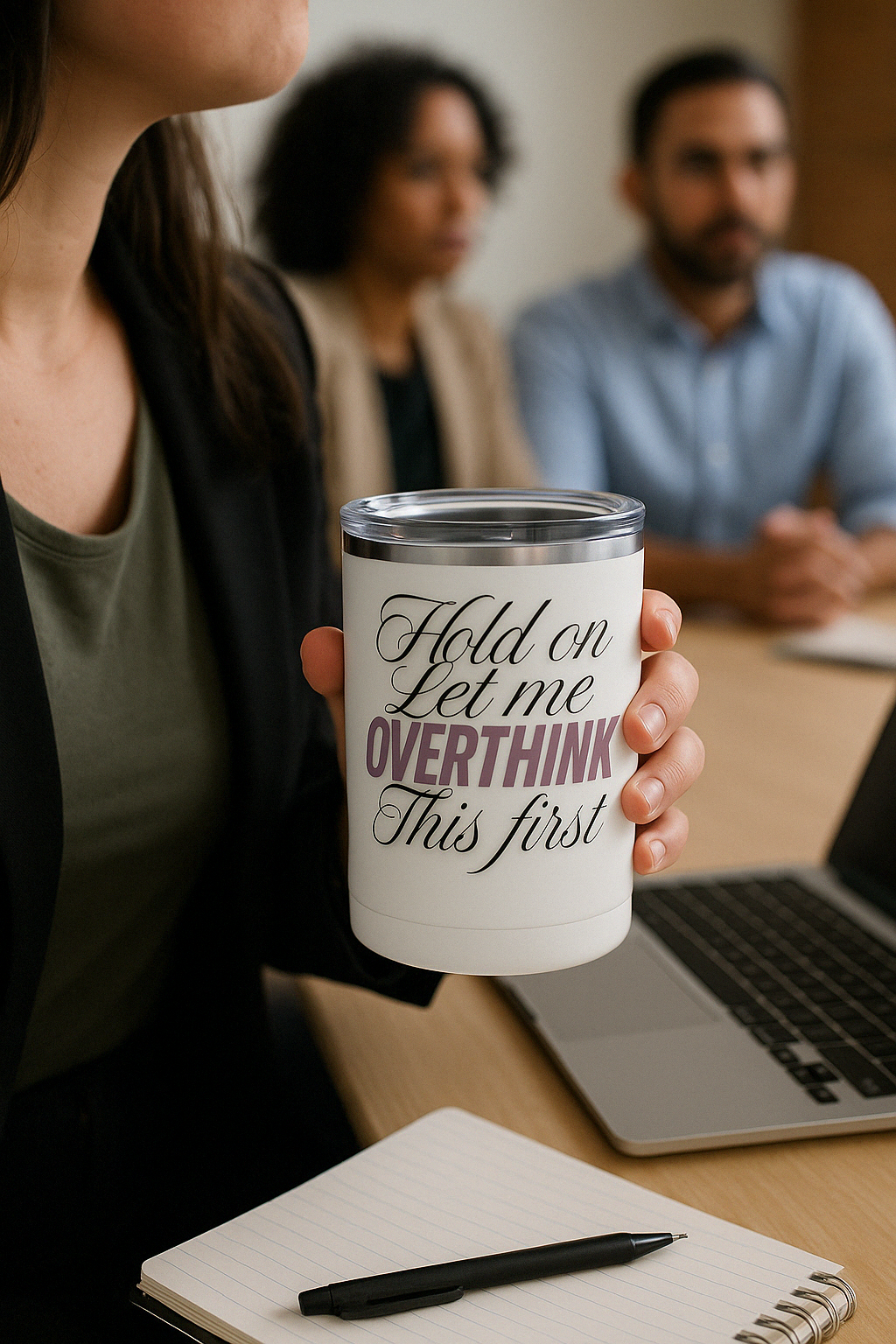 Funny Overthinker Tumbler 10oz