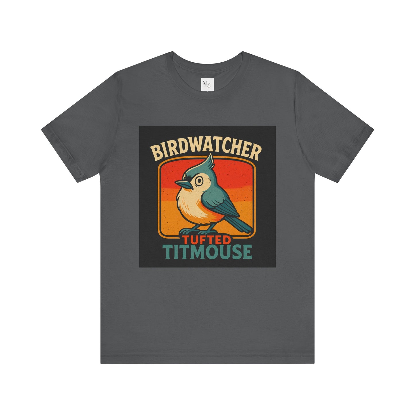 Tufted Titmouse Birdwatching T-Shirt β Cute Bird Lover Tee | Nature-Inspired Gift for Birders | Unisex Birding Shirt