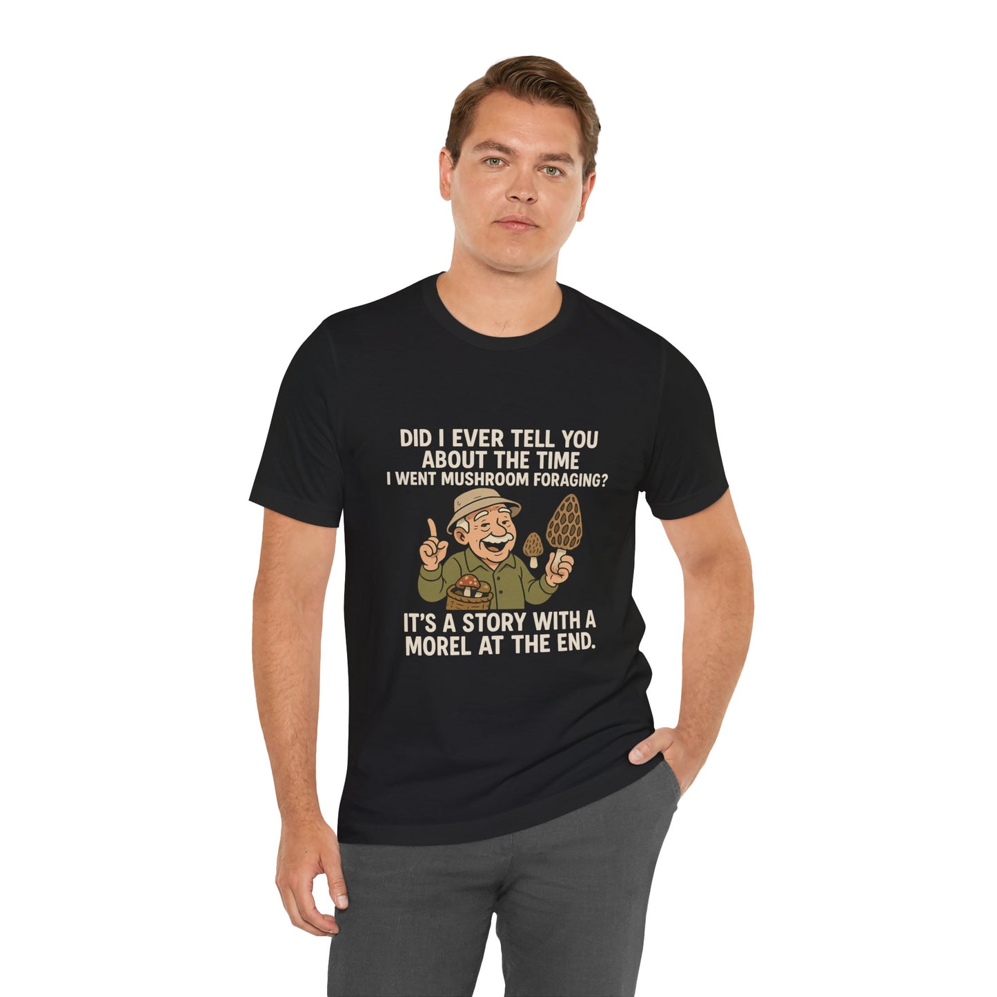 Mushroom Foraging T-Shirt – Funny Nature Graphic for Outdoor Fans