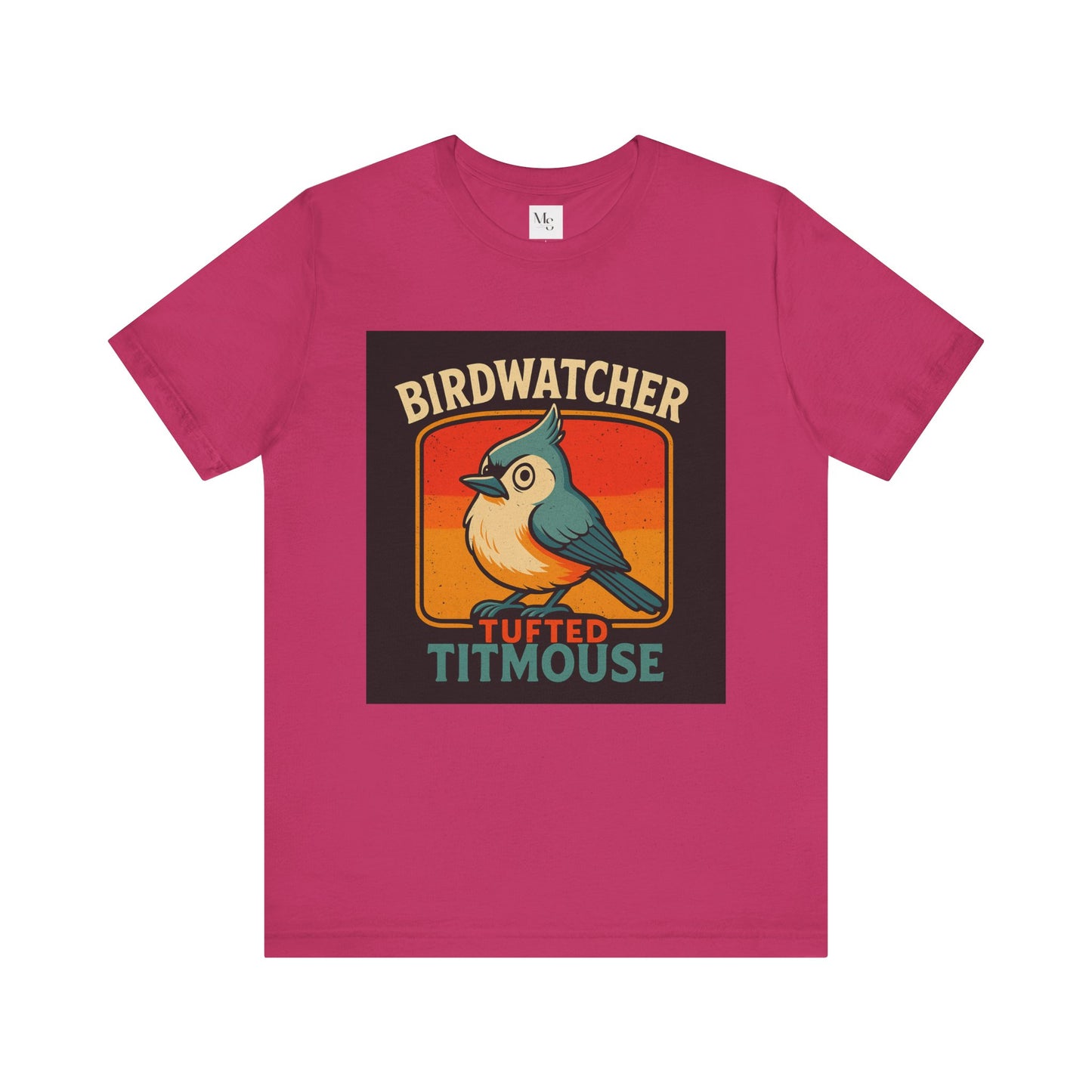 Tufted Titmouse Birdwatching T-Shirt β Cute Bird Lover Tee | Nature-Inspired Gift for Birders | Unisex Birding Shirt
