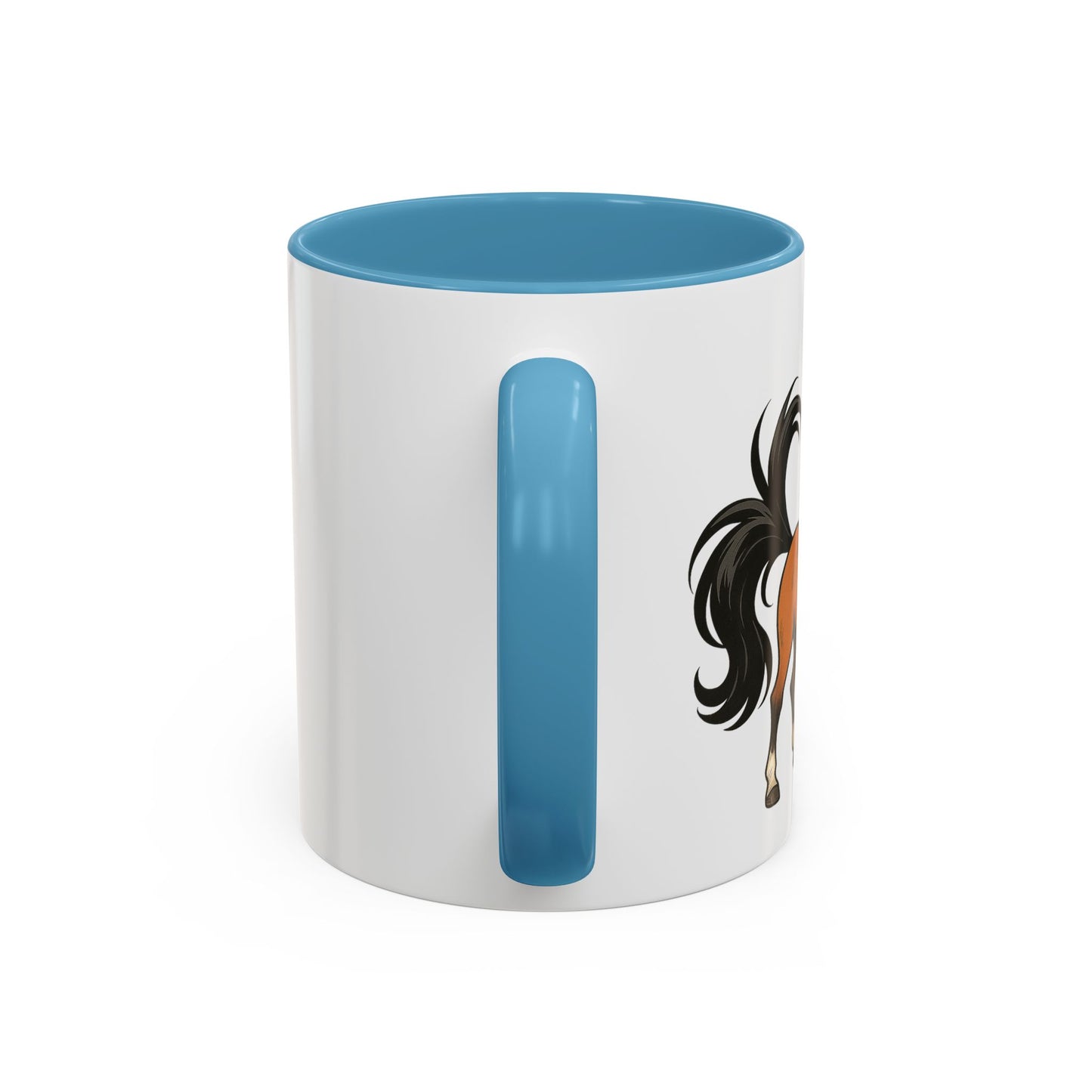 Arabian Beauty Horse Accent Coffee Mug - Perfect Gift for Horse Lovers, Equestrian Decor, Unique Animal Lover Mug, Tea Cups