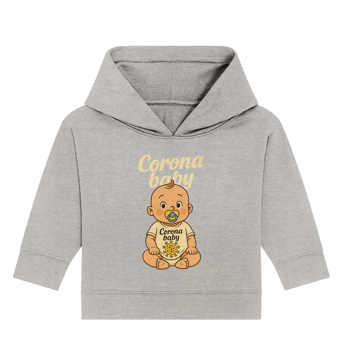 Corona baby - Baby Organic Hoodie