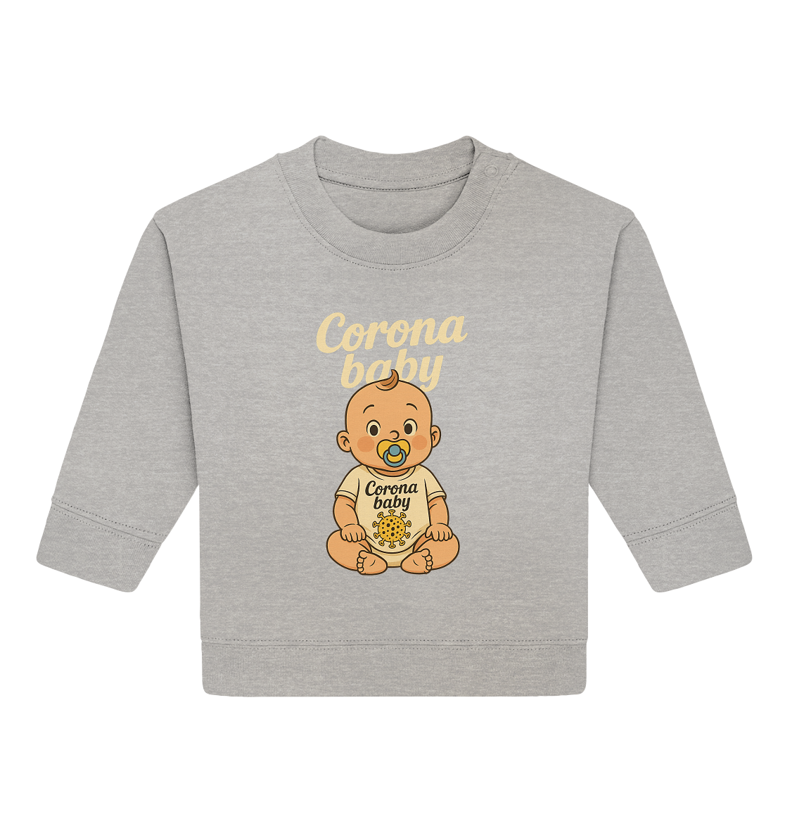 Corona baby - Baby Organic Sweatshirt