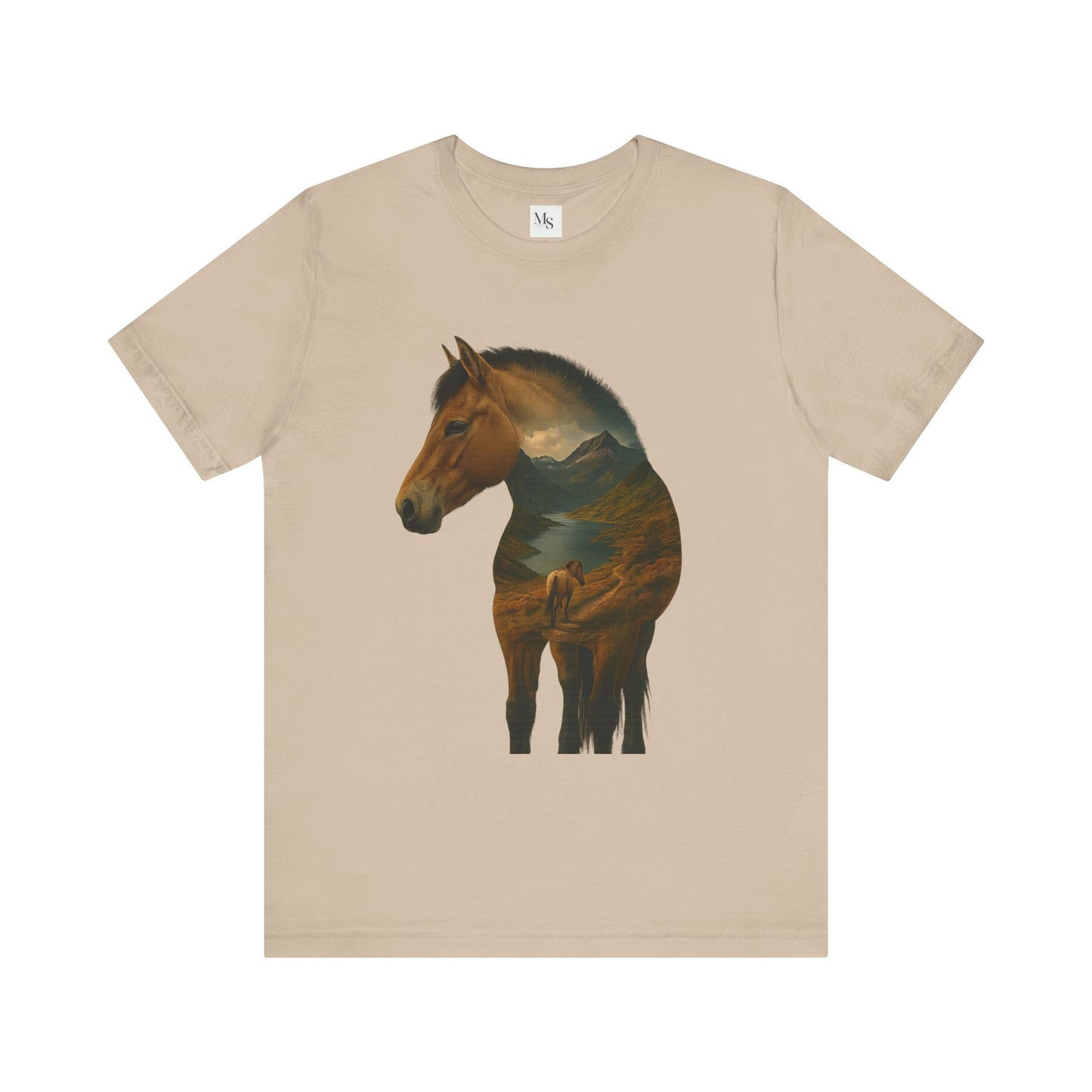 Fjord horse- silhouette tee