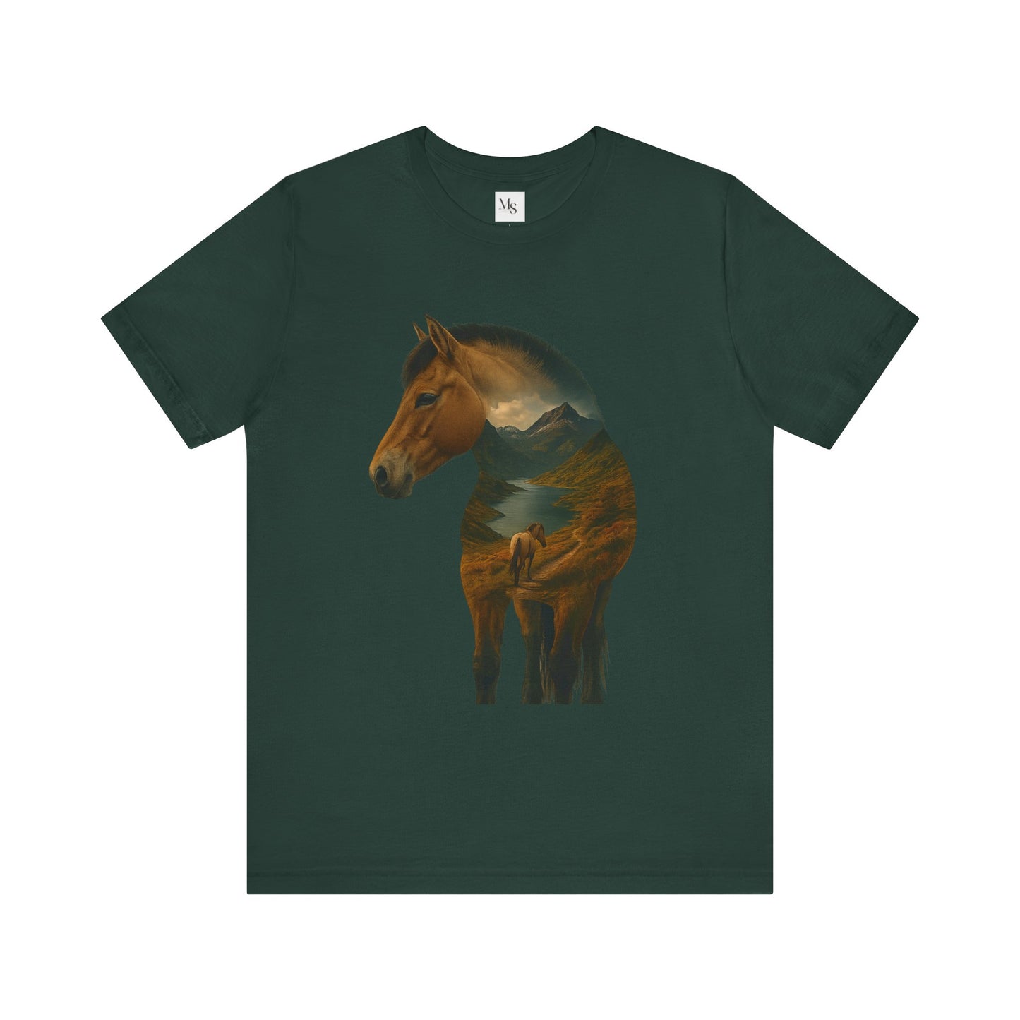 Fjord horse- silhouette tee