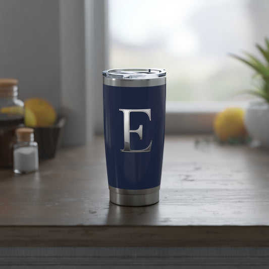 Custom Monogram Tumbler – Personalized 20 oz Insulated Travel Mug