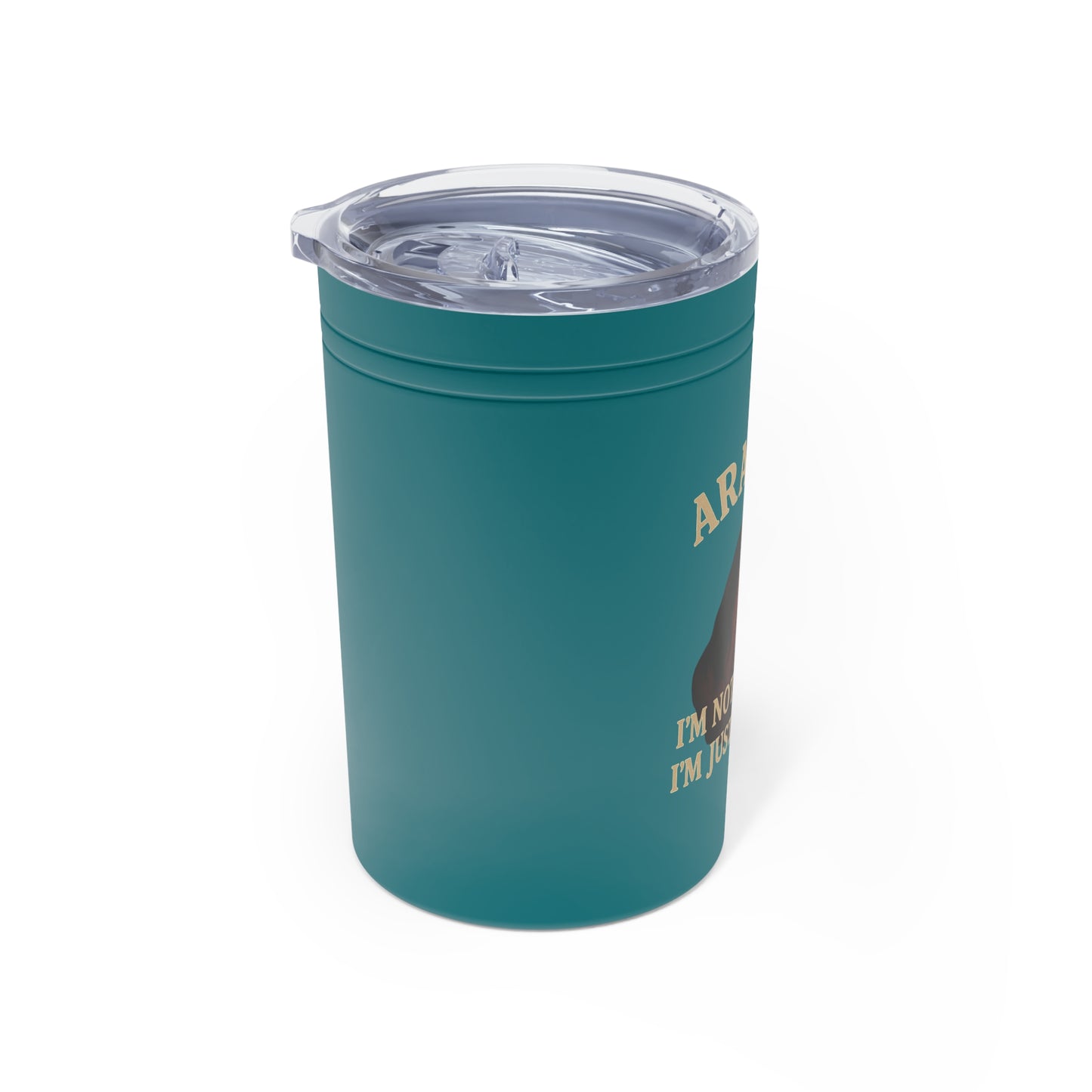 Arabian Horse Themed Tumbler | Spirited Horse Lover Gift | 11oz Insulated Travel Mug | Equestrian Accessory | Cool Gift for Horse Owners
