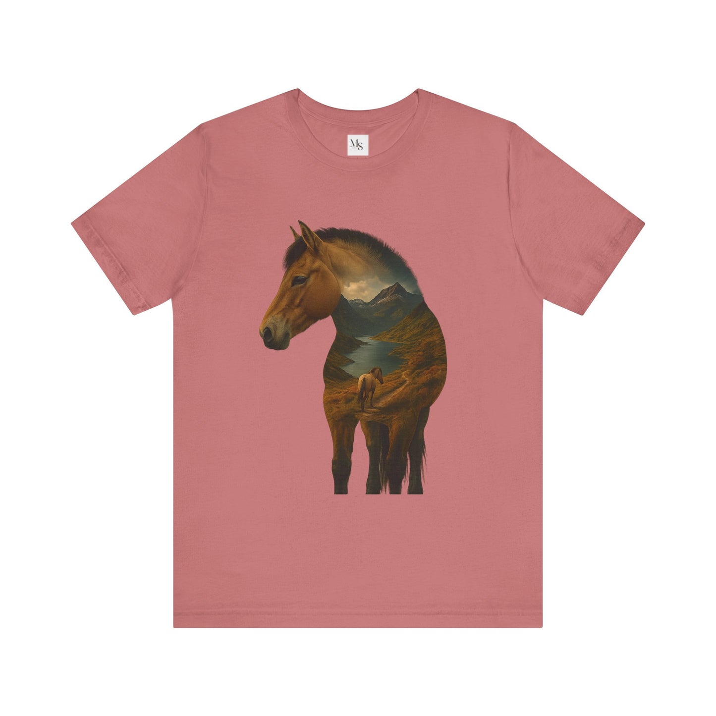 Fjord horse- silhouette tee