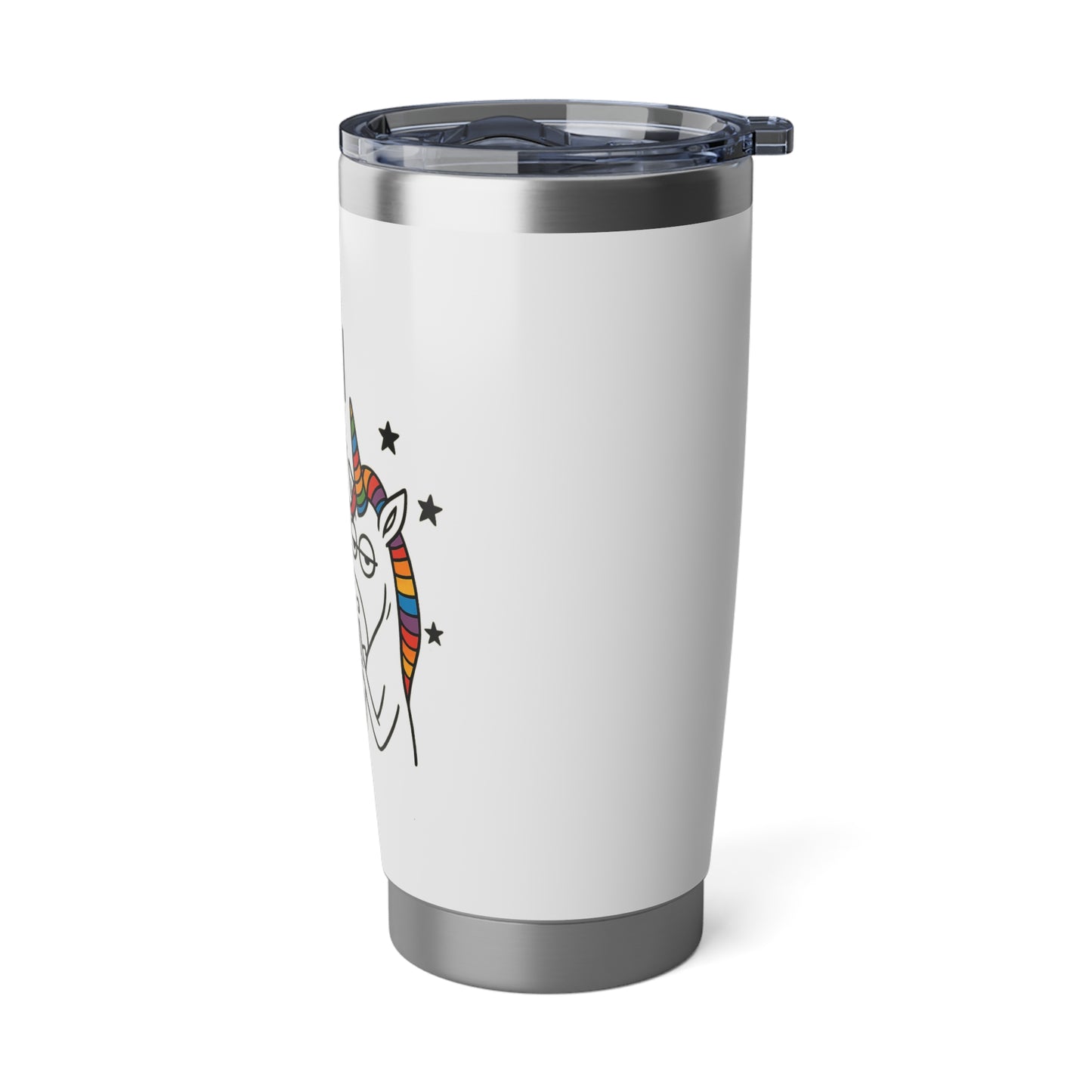 Funny Unicorn 20oz Tumbler - Shuh Duh Fuh Cup, Cute Travel Mug, Gift for Friends, Humor Gift, Unique Drinkware