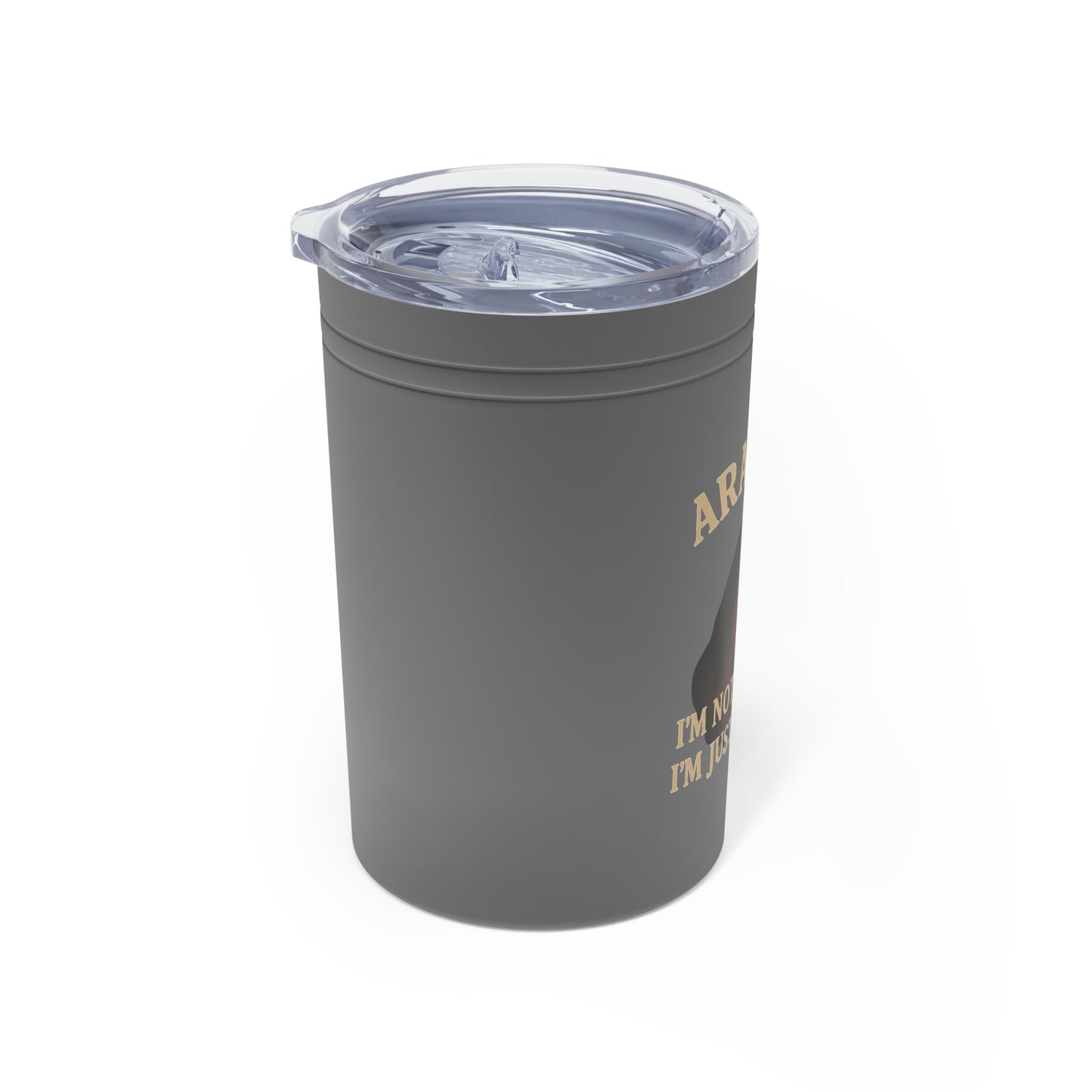 Arabian Horse Themed Tumbler | Spirited Horse Lover Gift | 11oz Insulated Travel Mug | Equestrian Accessory | Cool Gift for Horse Owners