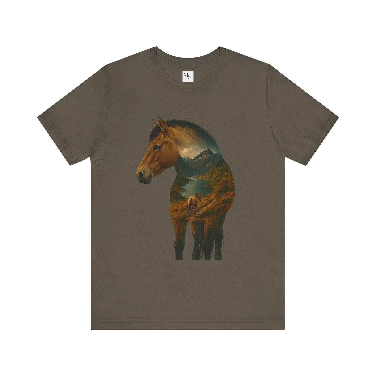 Fjord horse- silhouette tee