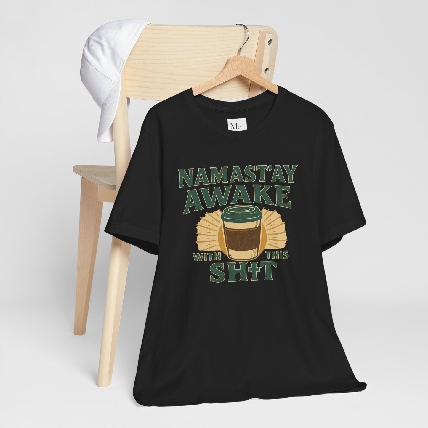 Namast'ay Awake Coffee Tee