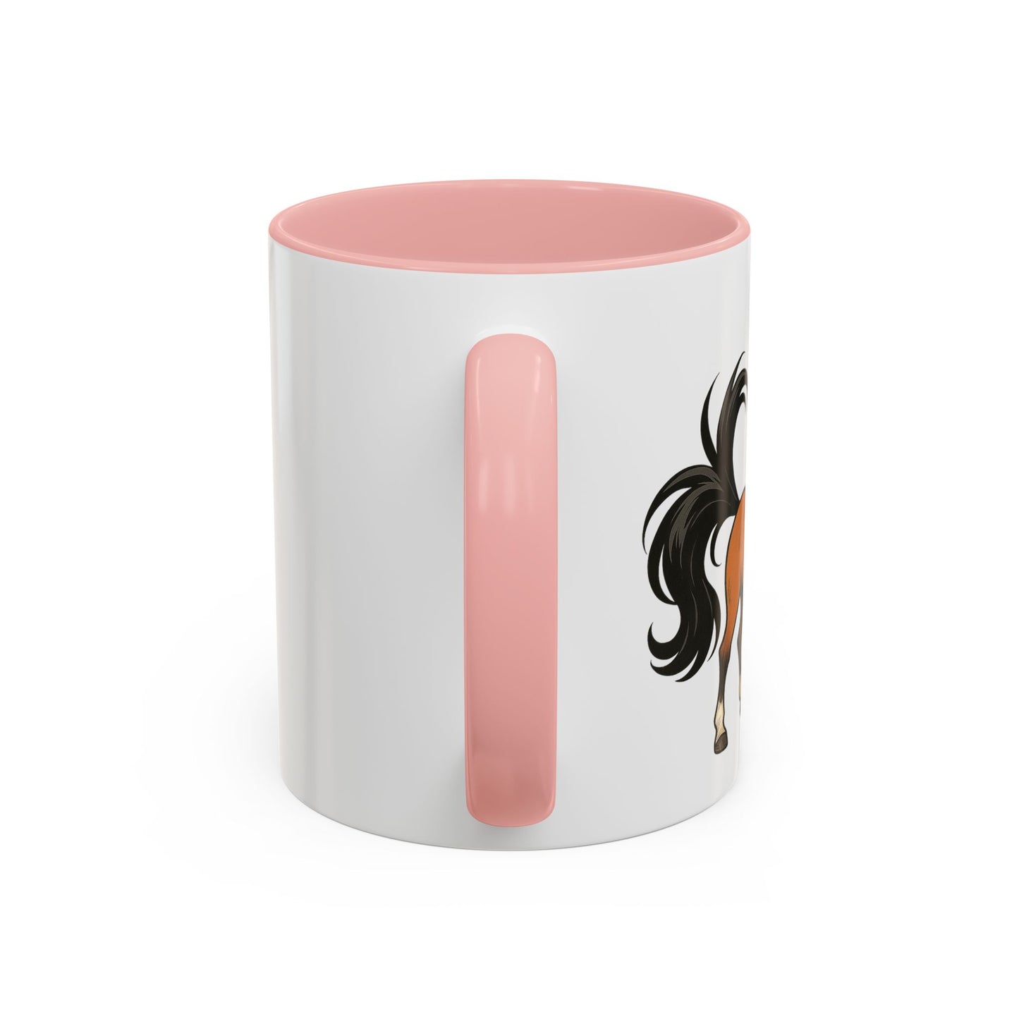 Arabian Beauty Horse Accent Coffee Mug - Perfect Gift for Horse Lovers, Equestrian Decor, Unique Animal Lover Mug, Tea Cups