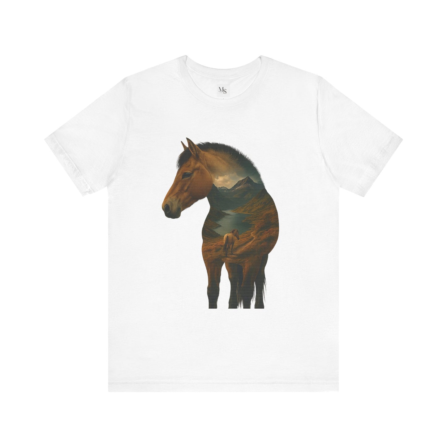 Fjord horse- silhouette tee
