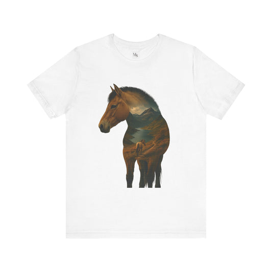 Fjord horse- silhouette tee