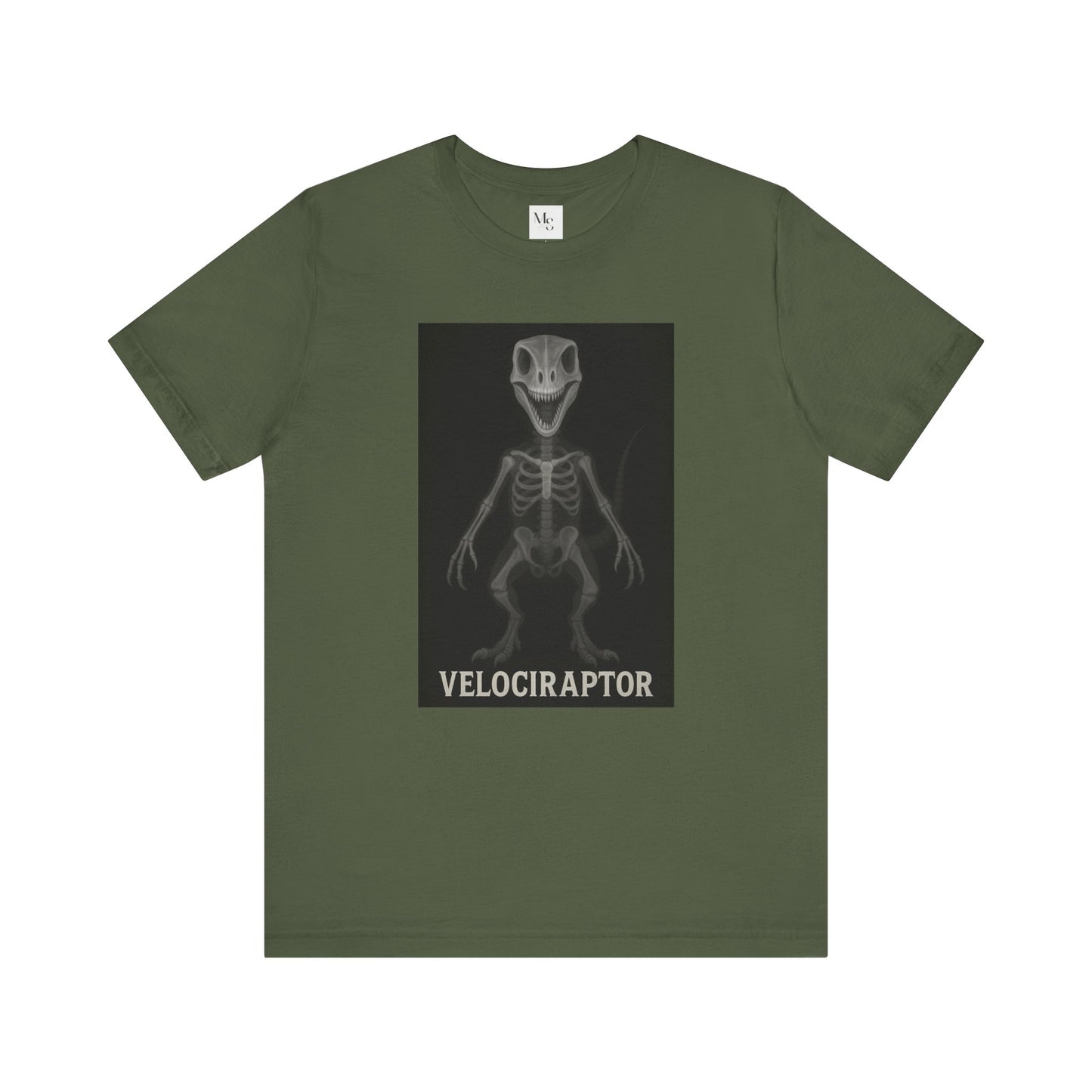 Velociraptor X-ray dinosaur tee
