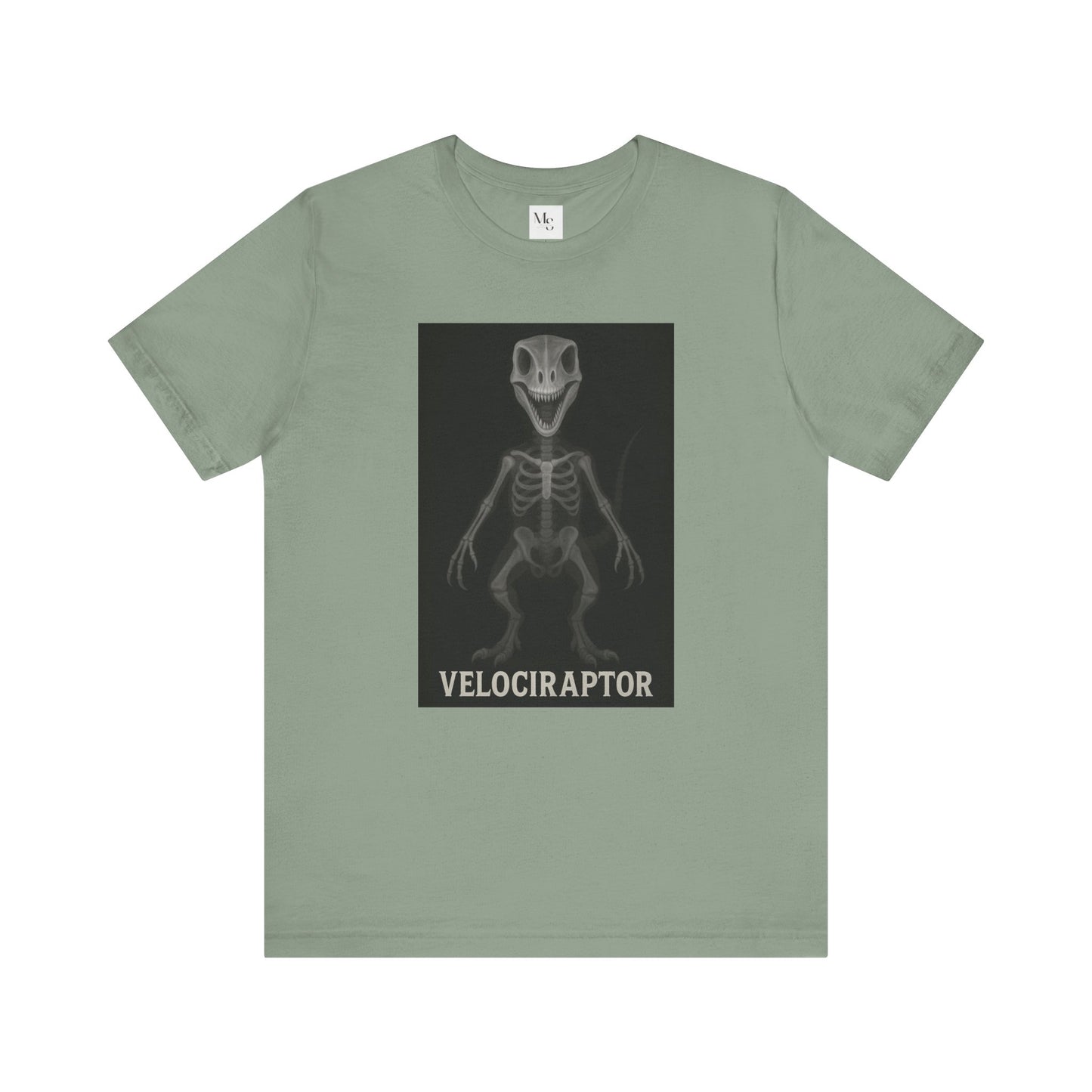 Velociraptor X-ray dinosaur tee