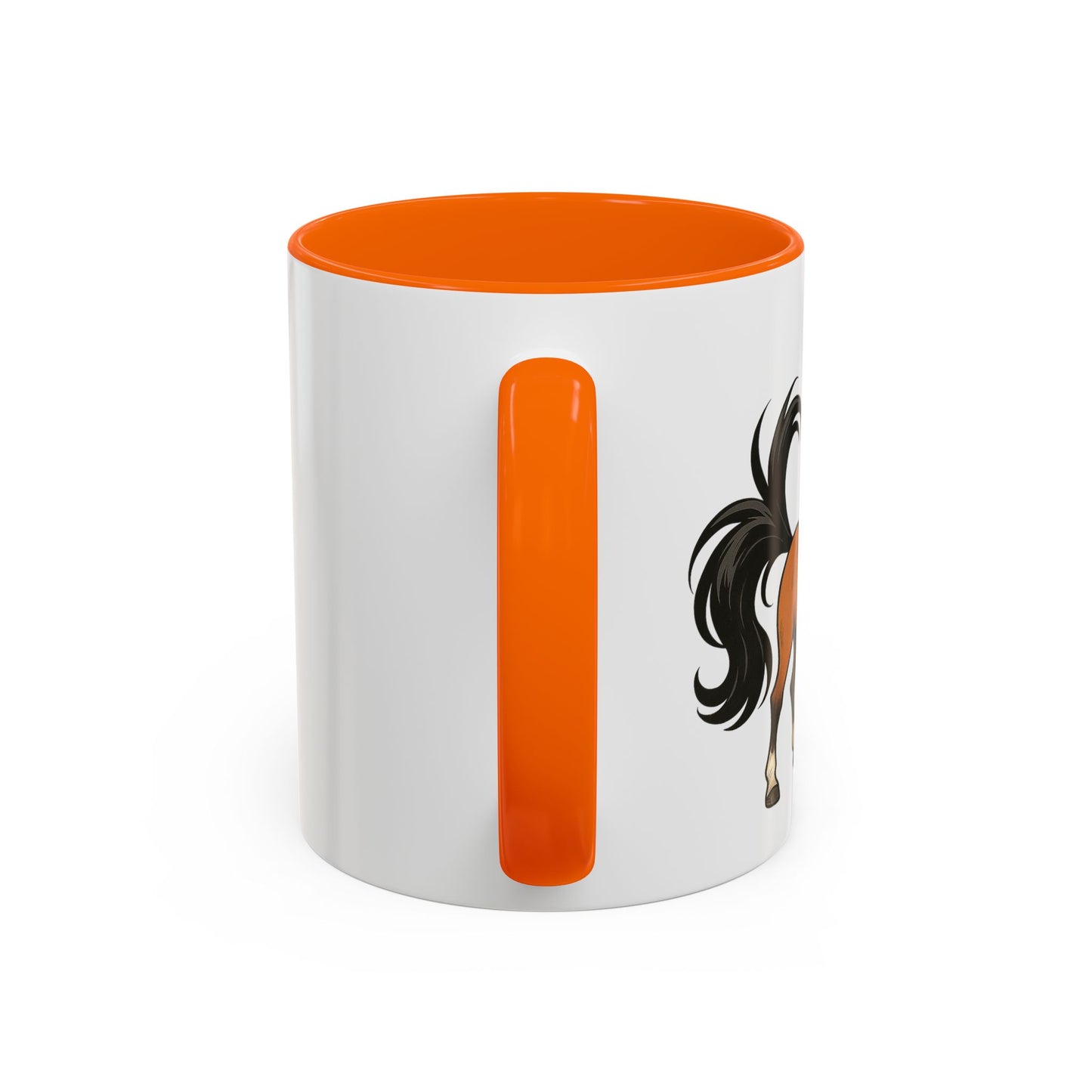 Arabian Beauty Horse Accent Coffee Mug - Perfect Gift for Horse Lovers, Equestrian Decor, Unique Animal Lover Mug, Tea Cups