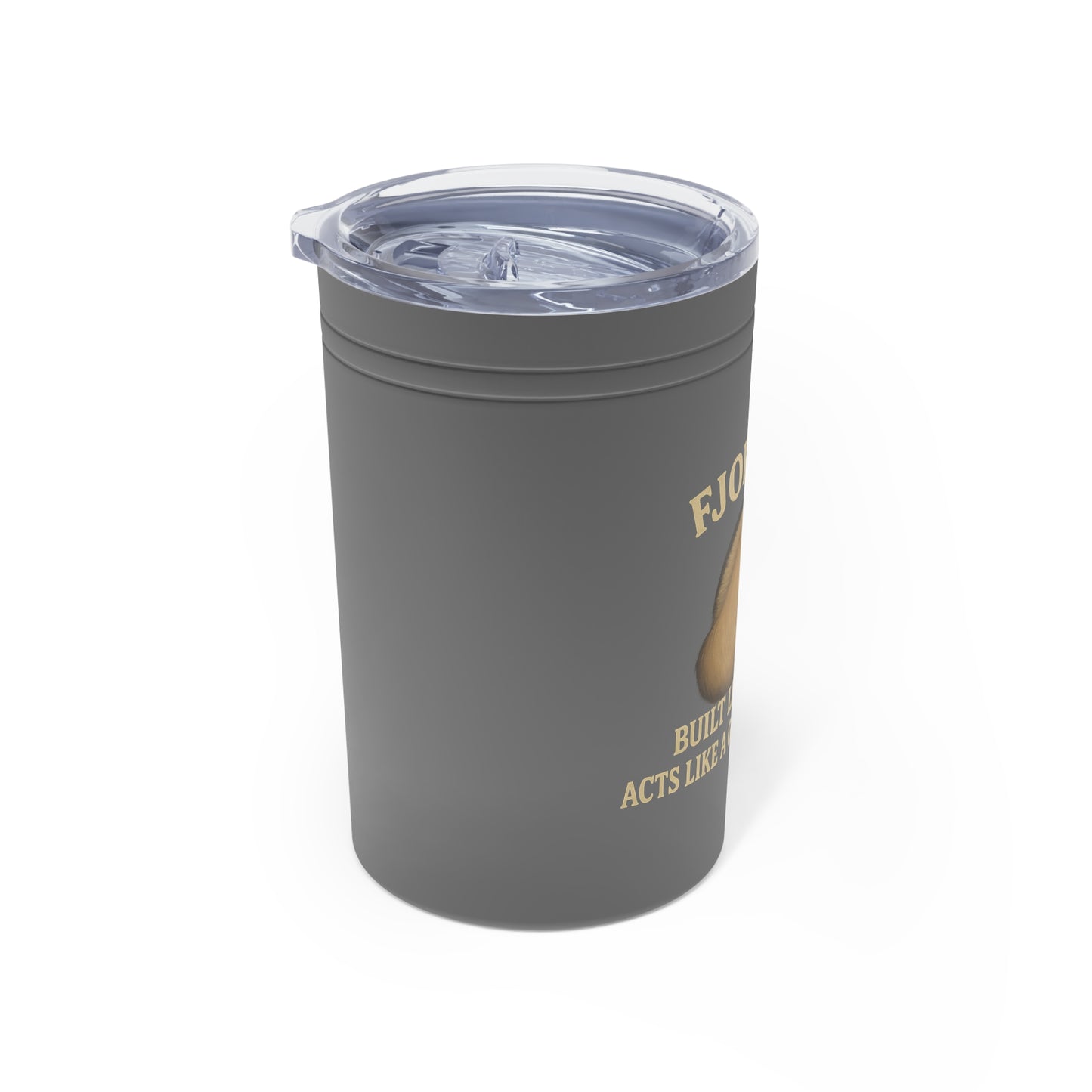 Fjord Horse Insulated Tumbler, 11oz - Travel Mug, Coffee Cup, Horse Lover Gift, Stainless Steel Tumbler