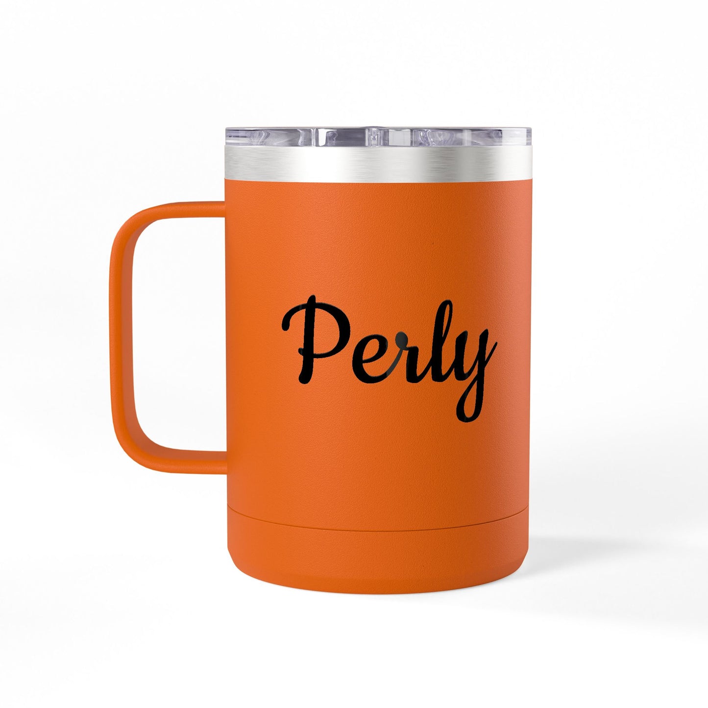 Personalized Insulated Coffee Tumbler – Custom Name 15oz Travel Mug