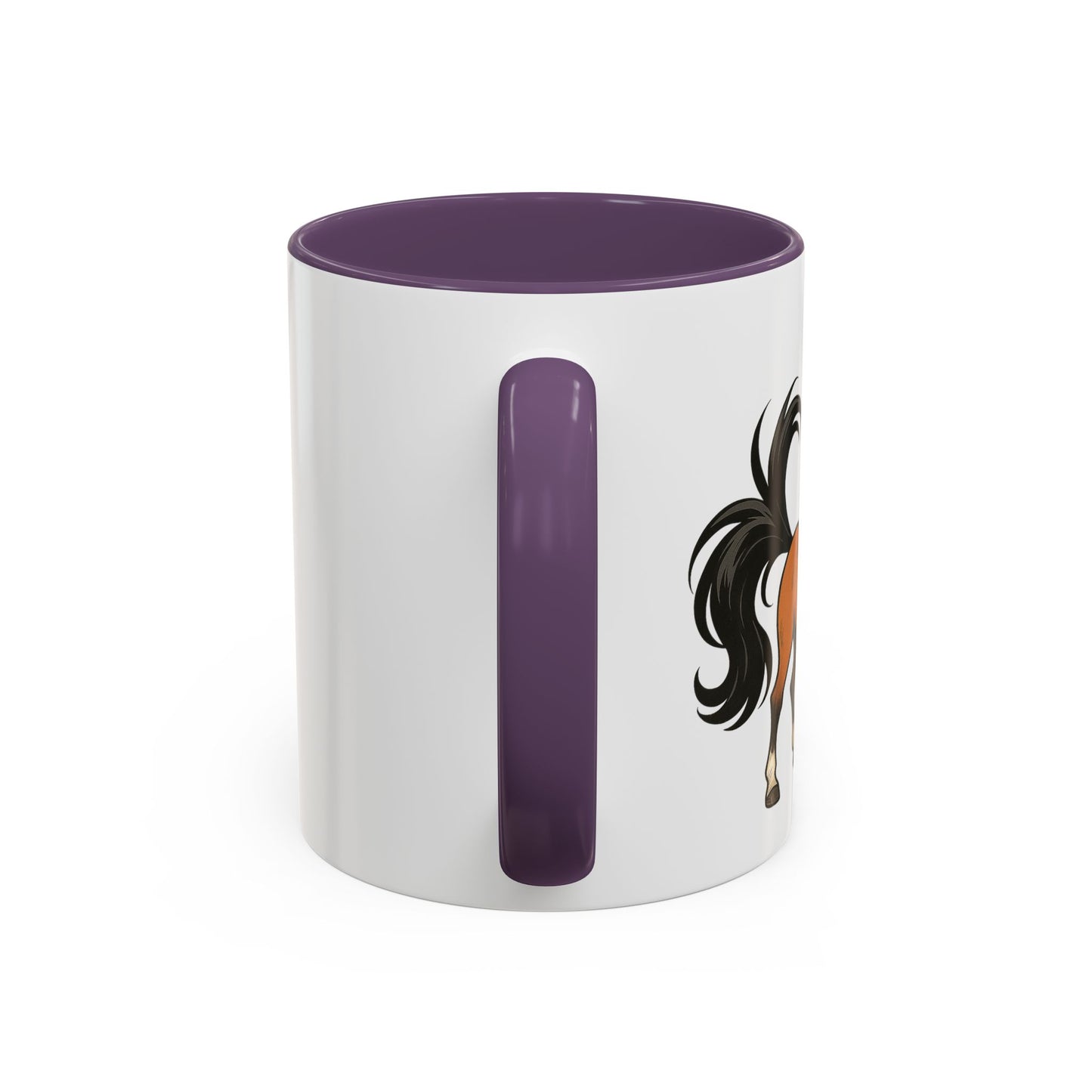 Arabian Beauty Horse Accent Coffee Mug - Perfect Gift for Horse Lovers, Equestrian Decor, Unique Animal Lover Mug, Tea Cups