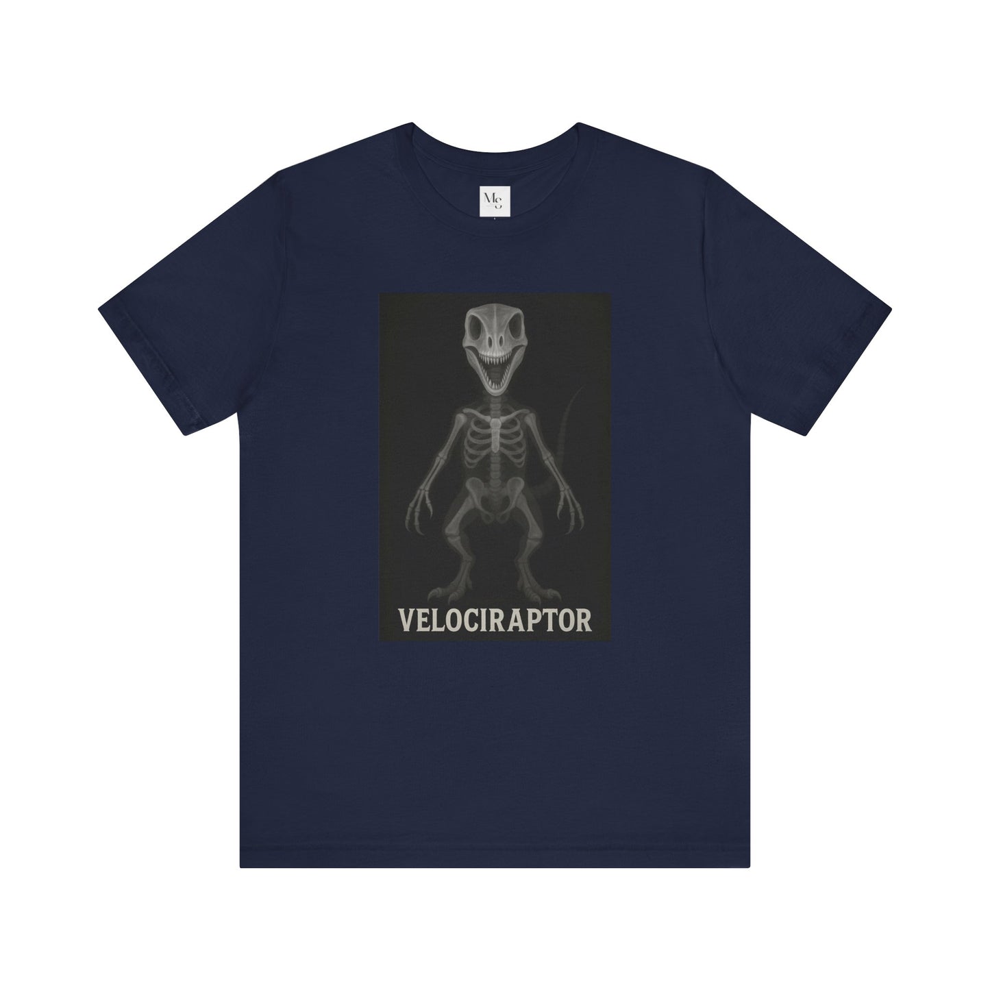 Velociraptor X-ray dinosaur tee