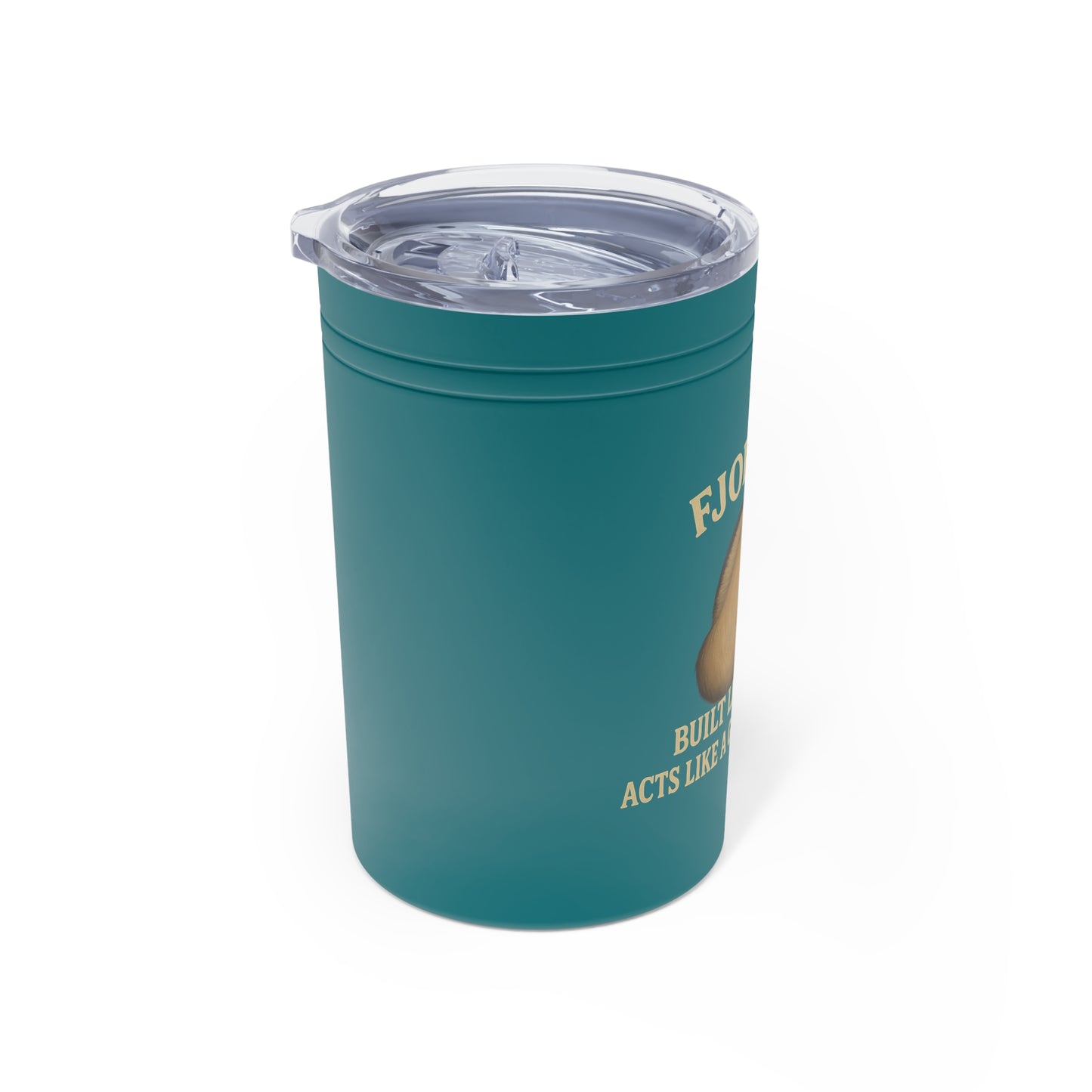Fjord Horse Insulated Tumbler, 11oz - Travel Mug, Coffee Cup, Horse Lover Gift, Stainless Steel Tumbler