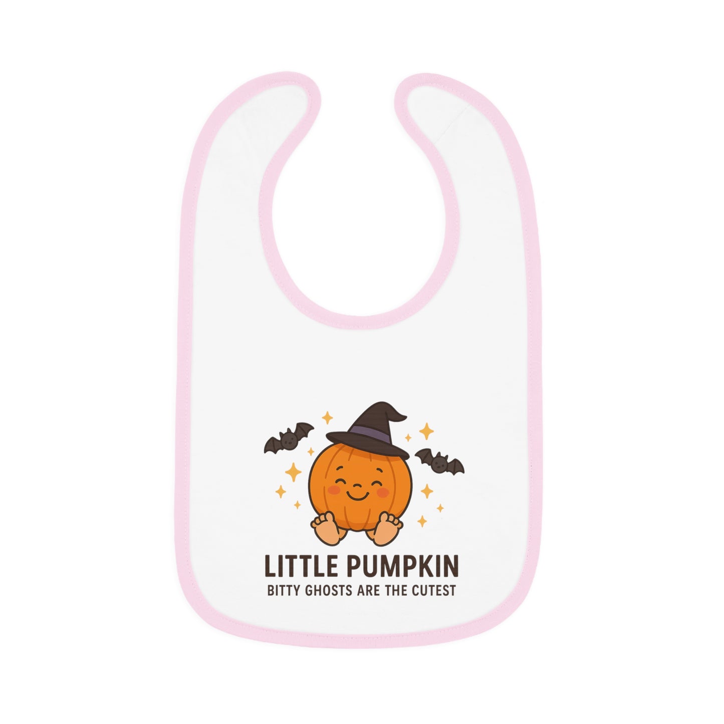 Cute Halloween Baby Bib, Adorable Pumpkin Design for Infants, Perfect for Fall Celebrations, Baby Shower Gift, Cute Kids Apparel