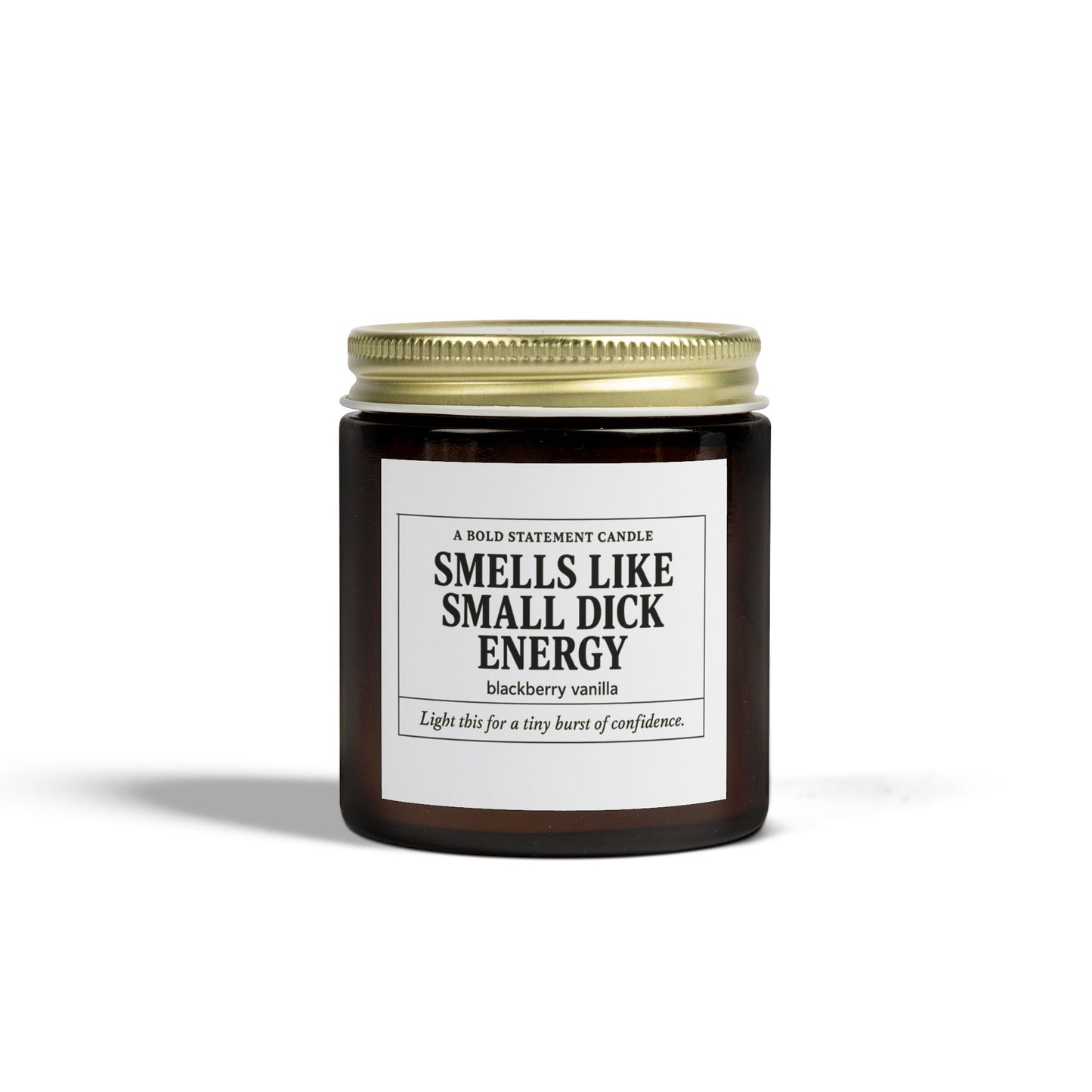 Small dick energy- scented candle, blackberry,vanilla