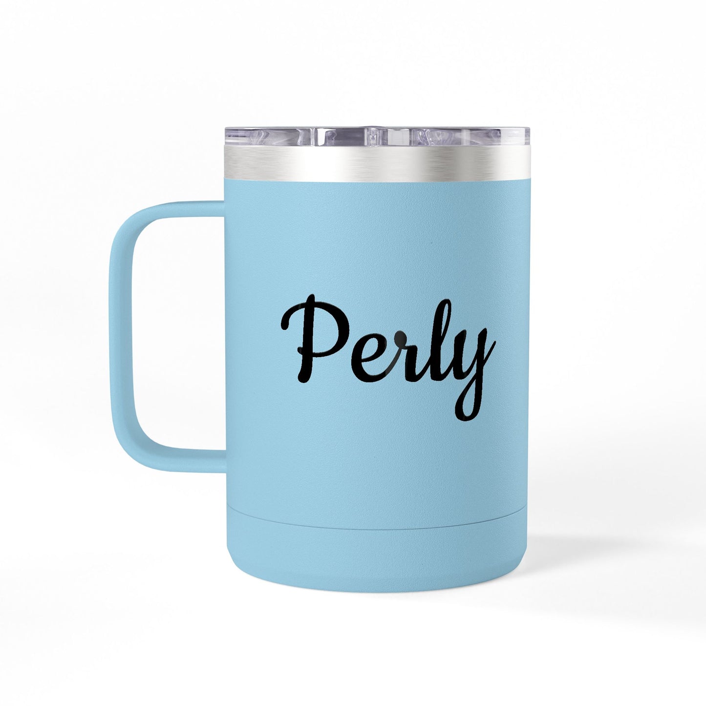 Personalized Insulated Coffee Tumbler – Custom Name 15oz Travel Mug
