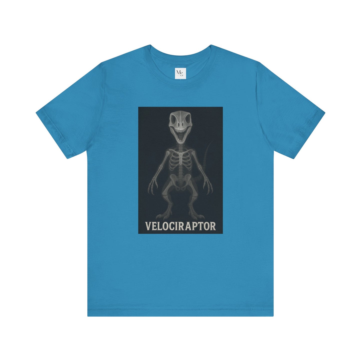 Velociraptor X-ray dinosaur tee