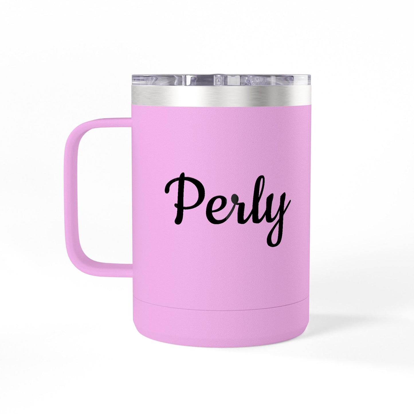 Personalized Insulated Coffee Tumbler – Custom Name 15oz Travel Mug