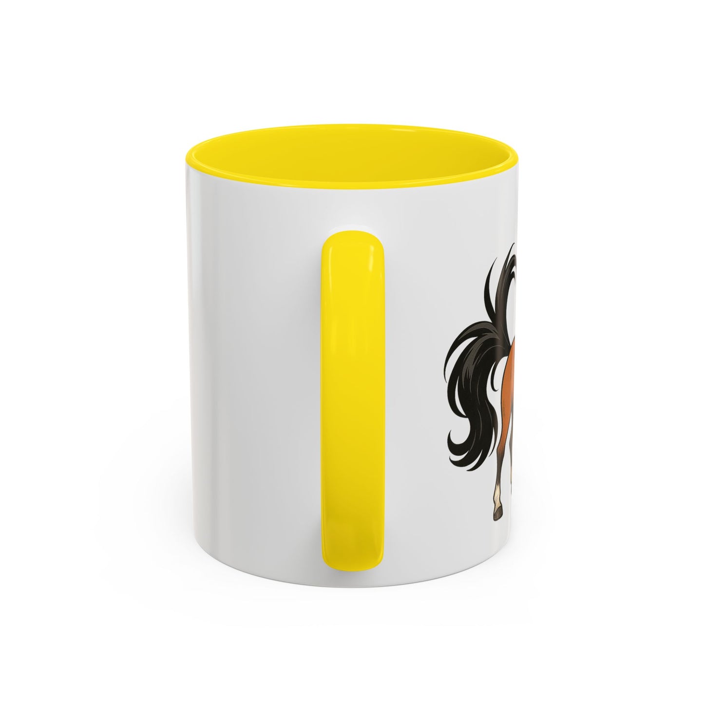 Arabian Beauty Horse Accent Coffee Mug - Perfect Gift for Horse Lovers, Equestrian Decor, Unique Animal Lover Mug, Tea Cups