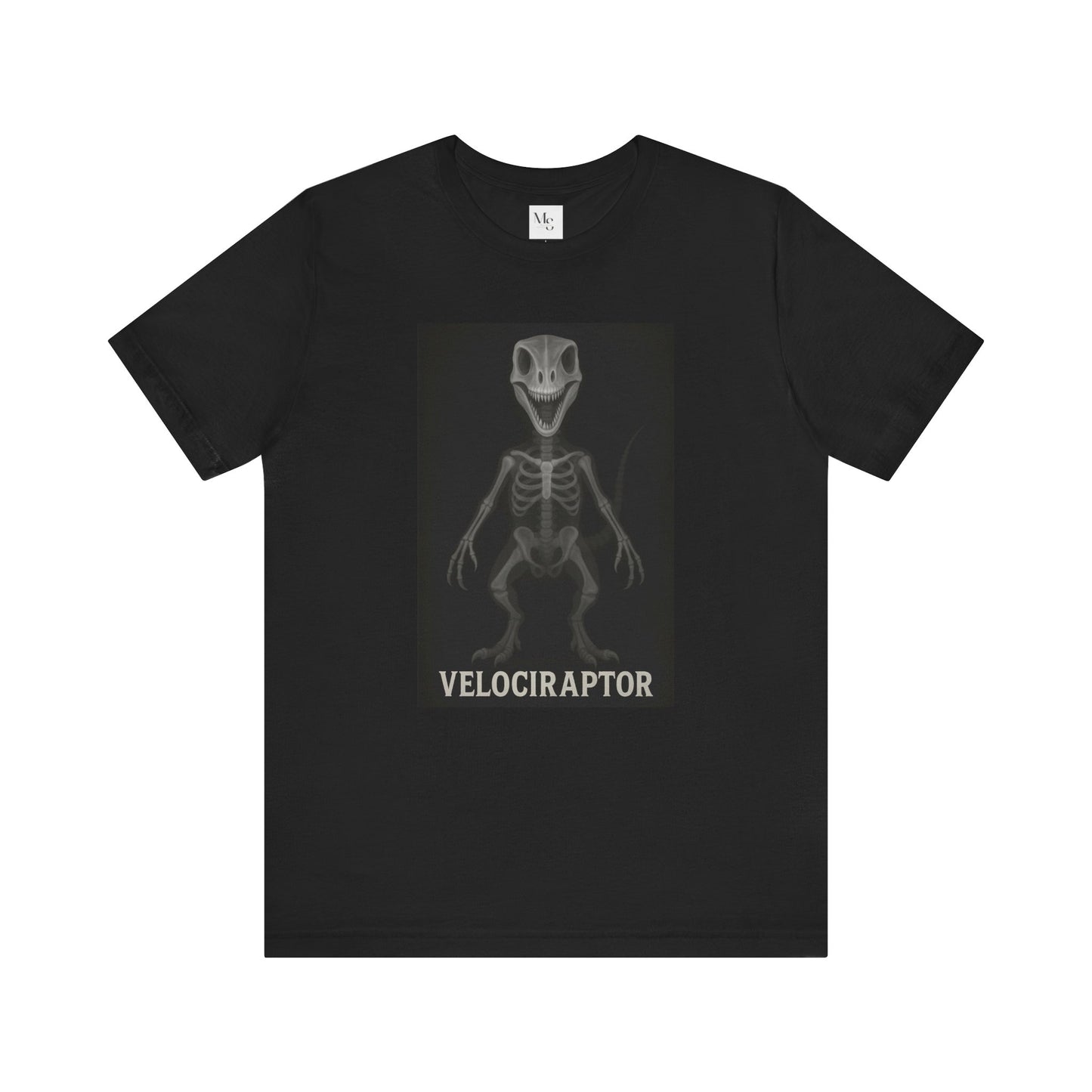 Velociraptor X-ray dinosaur tee