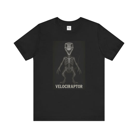 Velociraptor X-ray dinosaur tee