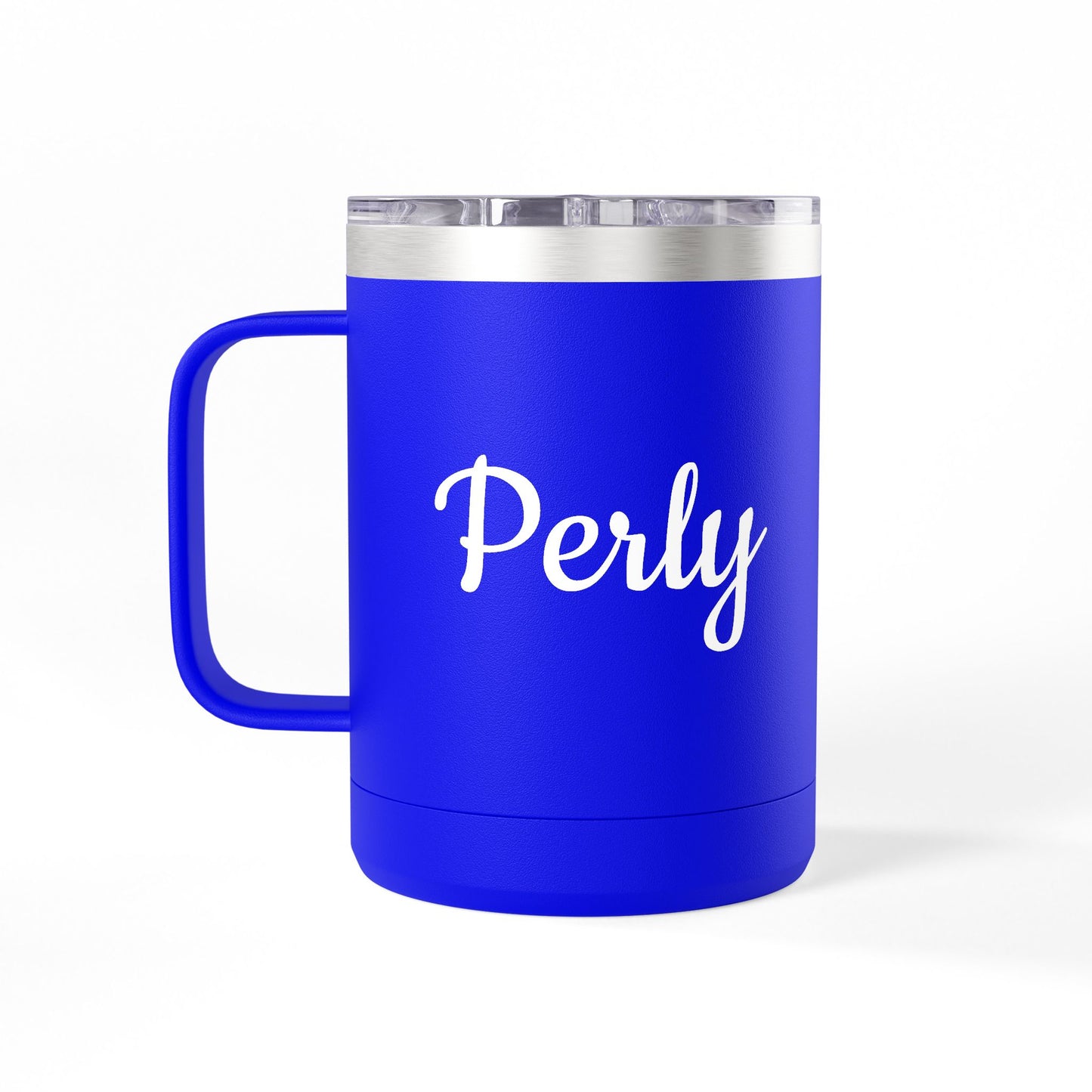 Personalized Insulated Coffee Tumbler – Custom Name 15oz Travel Mug