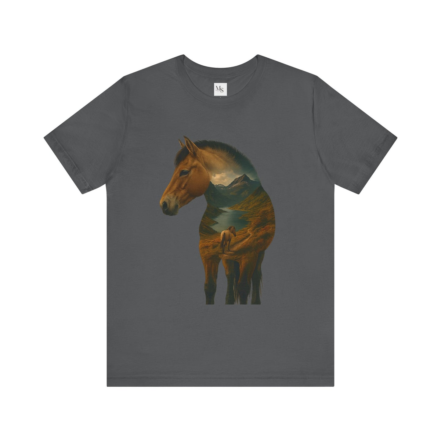 Fjord horse- silhouette tee