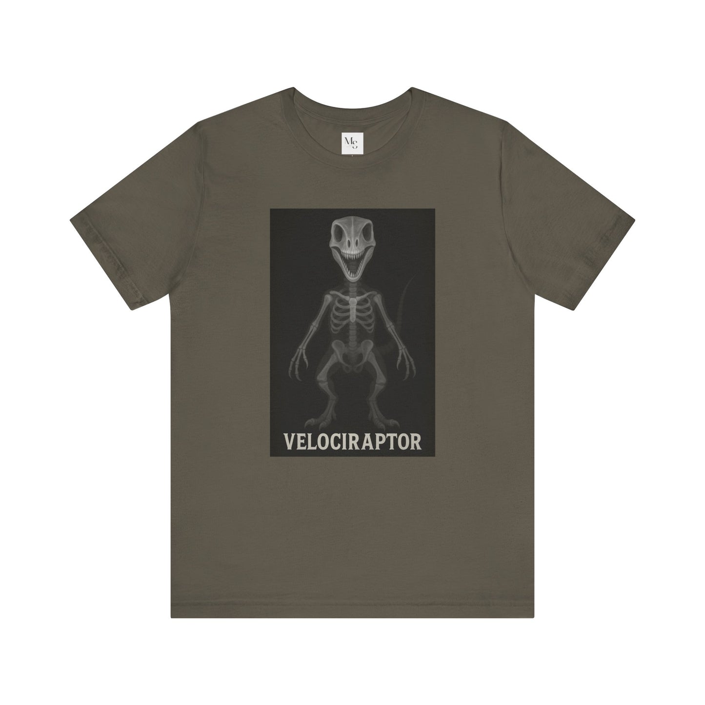 Velociraptor X-ray dinosaur tee