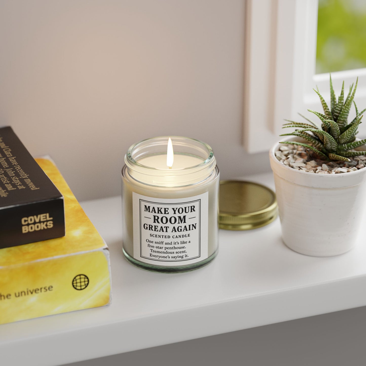 Make Your Room Great Again Scented Candle – Funny Political Gift | Soy Wax Candle | Unique Home Decor