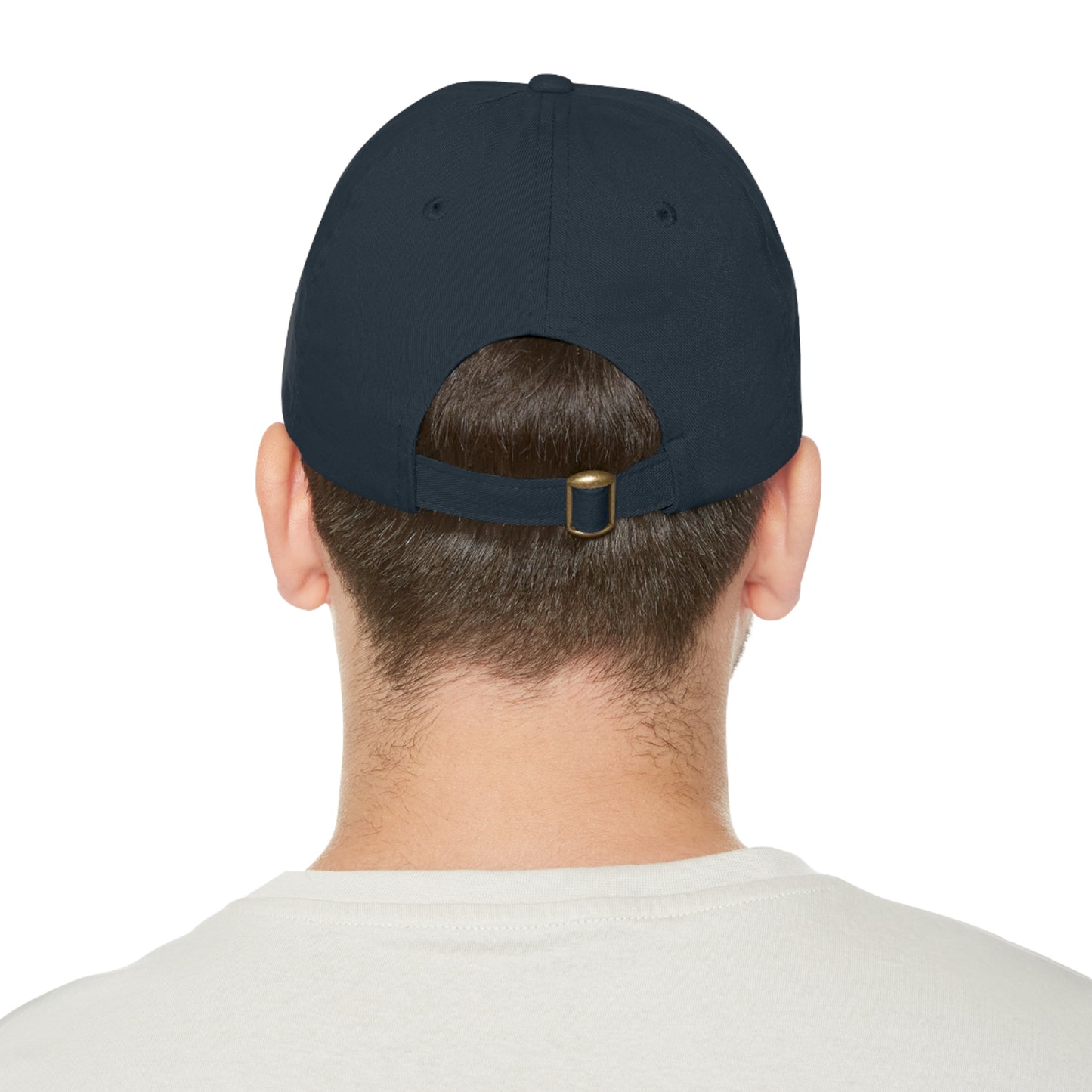 Stylish Dad Hat with Leather Patch – Adjustable Cap for Men | Perfect Father’s Day Gift