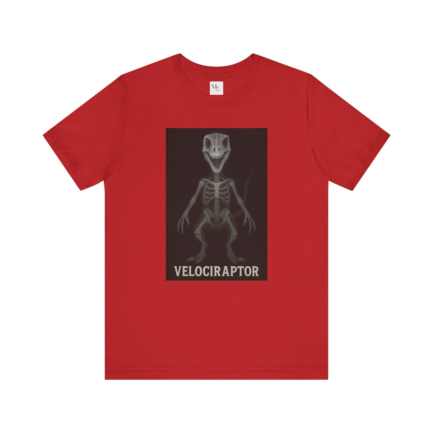 Velociraptor X-ray dinosaur tee