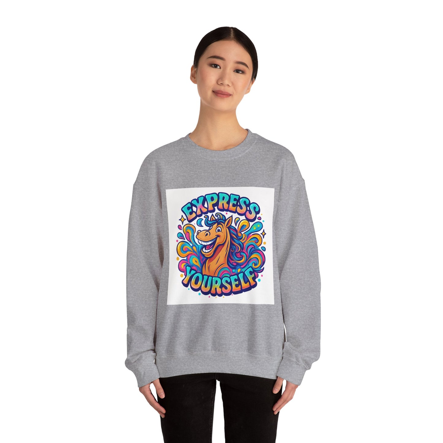 Express Yourself Fun Sweatshirt