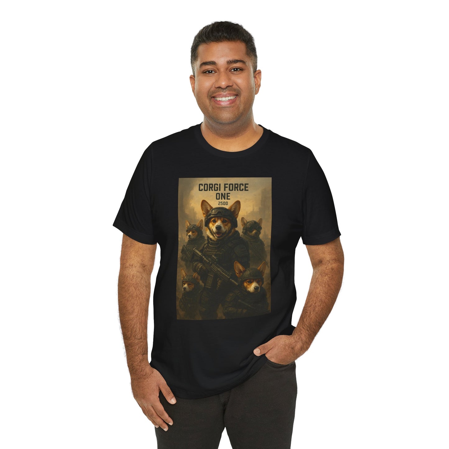 Corgi force one- tee